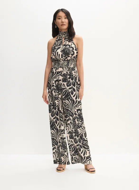 Sleeveless Floral Print Jumpsuit sold by Melanie Lyne