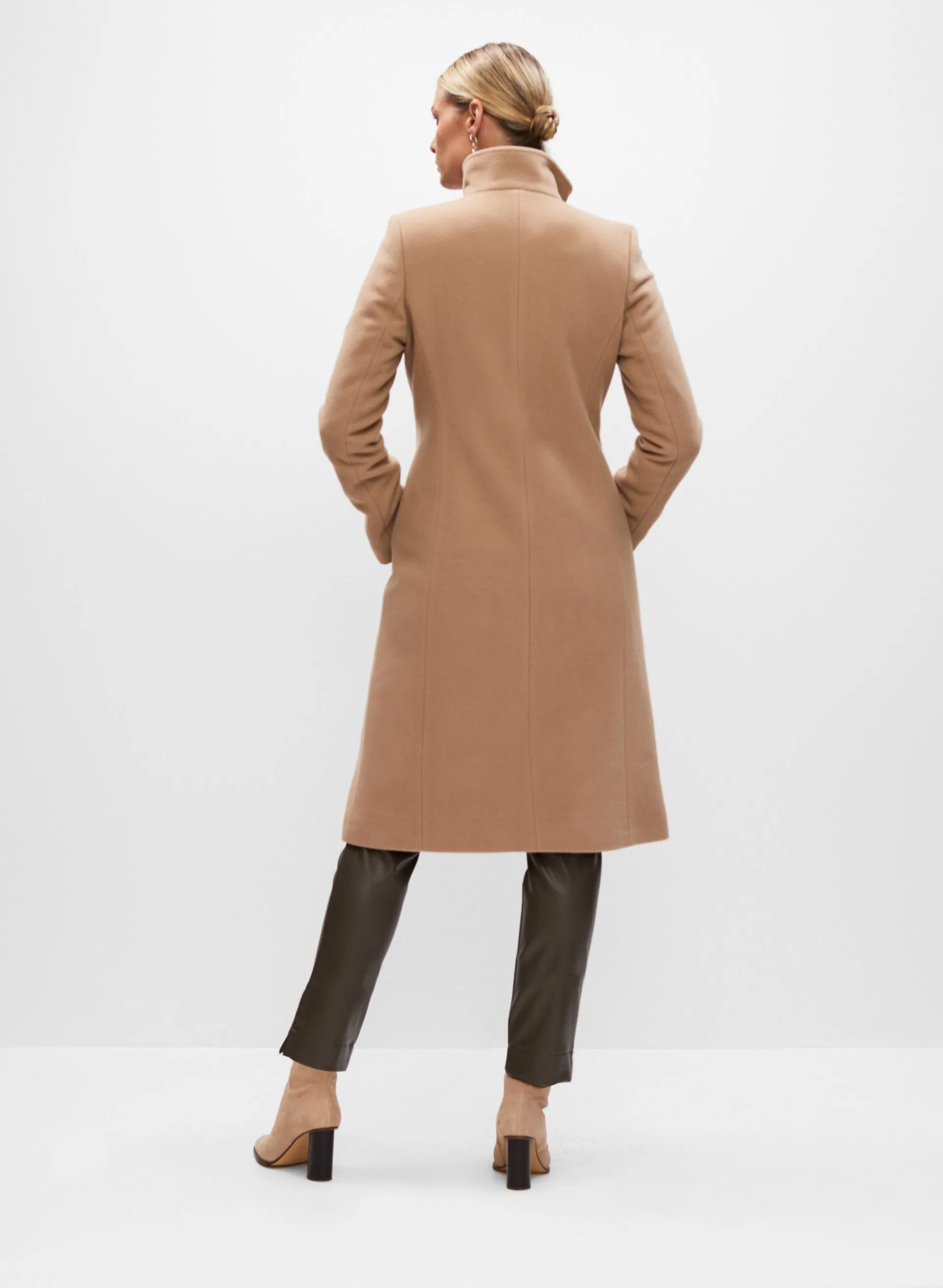 Mallia - Wool & Cashmere Coat sold by Melanie Lyne product image thumbnail 3