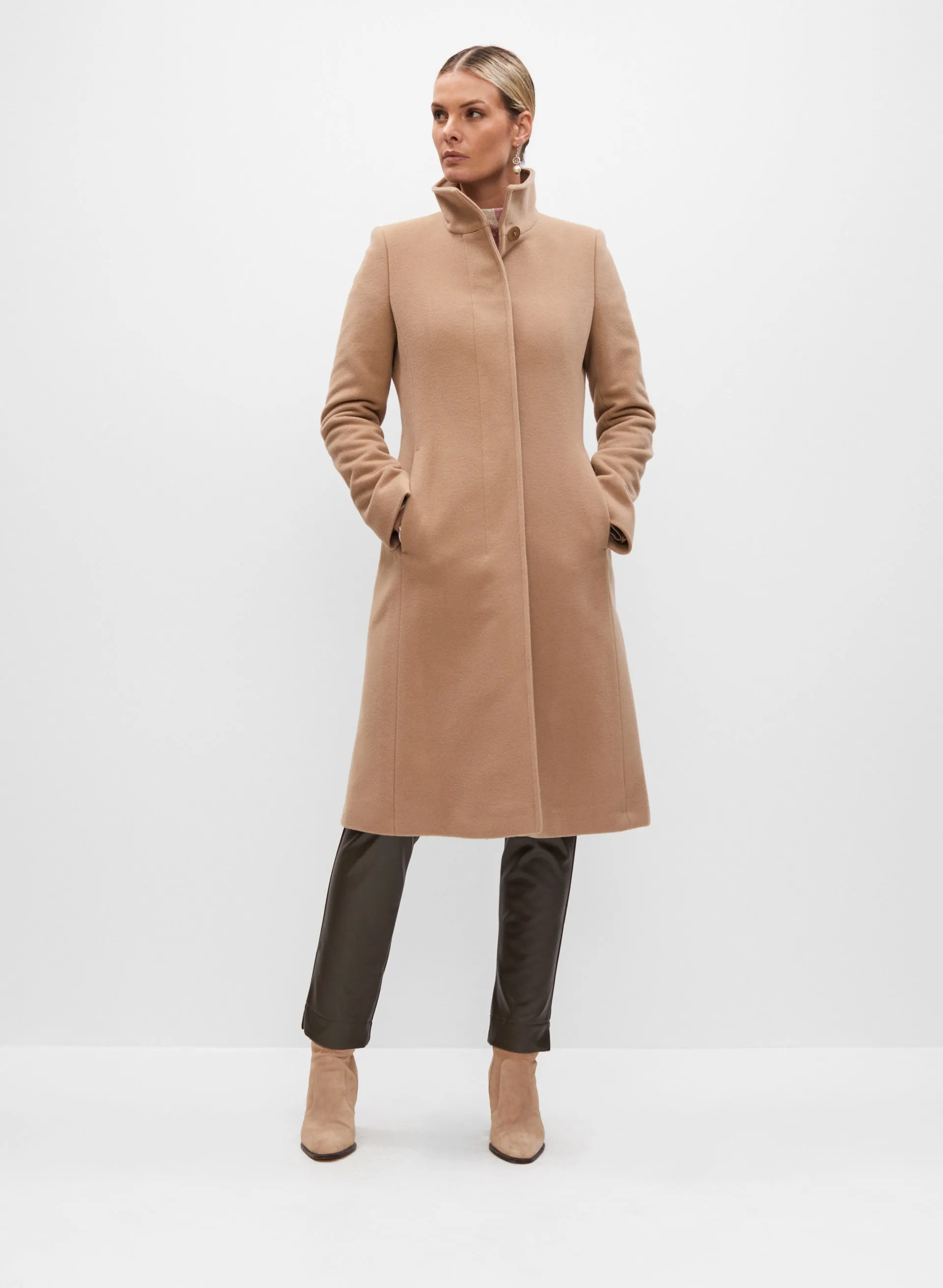 Mallia - Wool & Cashmere Coat sold by Melanie Lyne