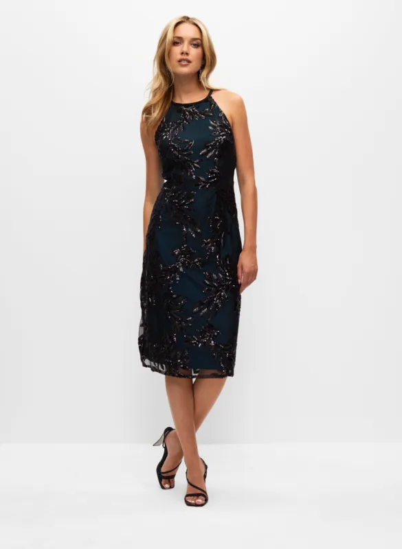 Alex Evenings - Embroidered Sequin Dress sold by Melanie Lyne