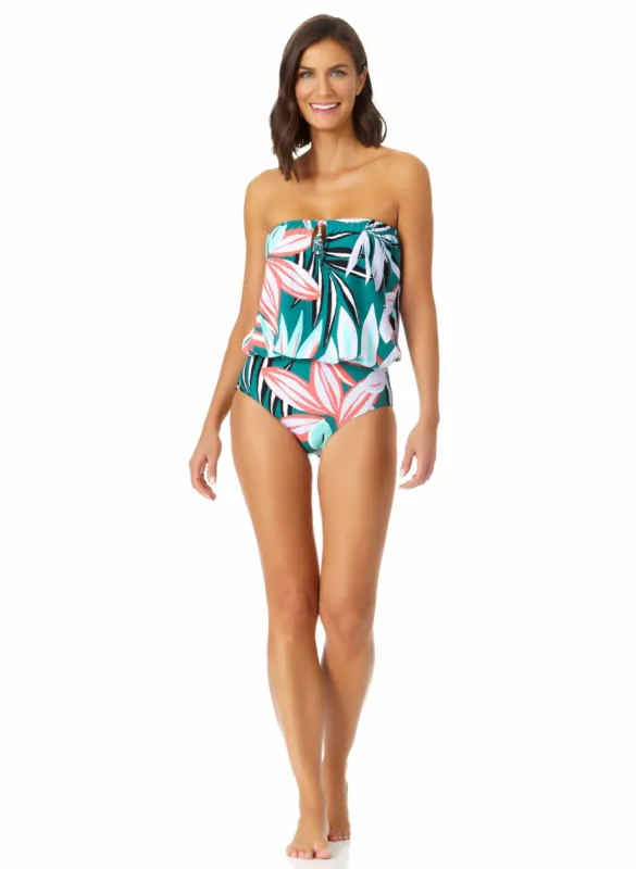 Anne Cole - Tropical Print One Piece Swimsuit sold by Melanie Lyne