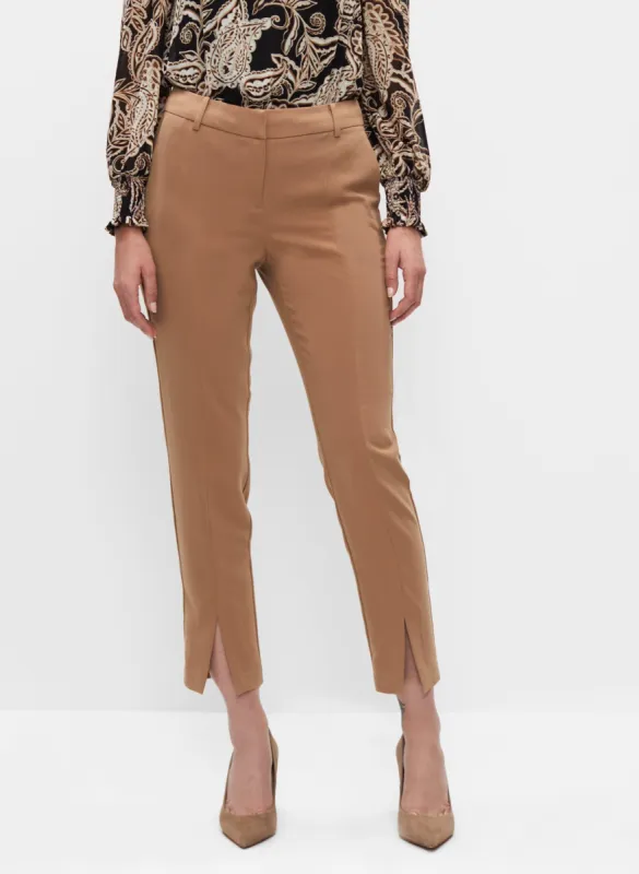 Giselle Slit Hem Ankle Pants sold by Melanie Lyne