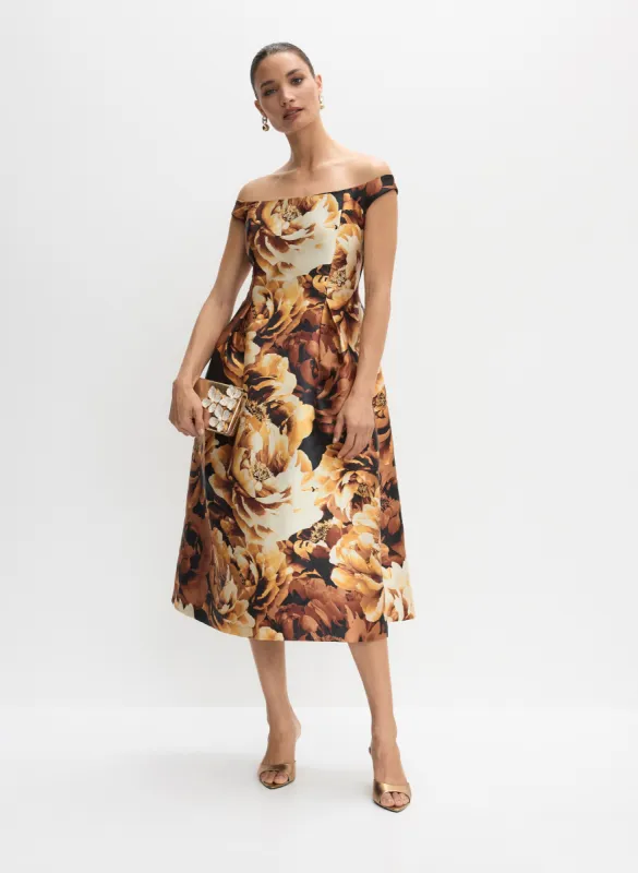 Floral Off-the-Shoulder Dress sold by Melanie Lyne
