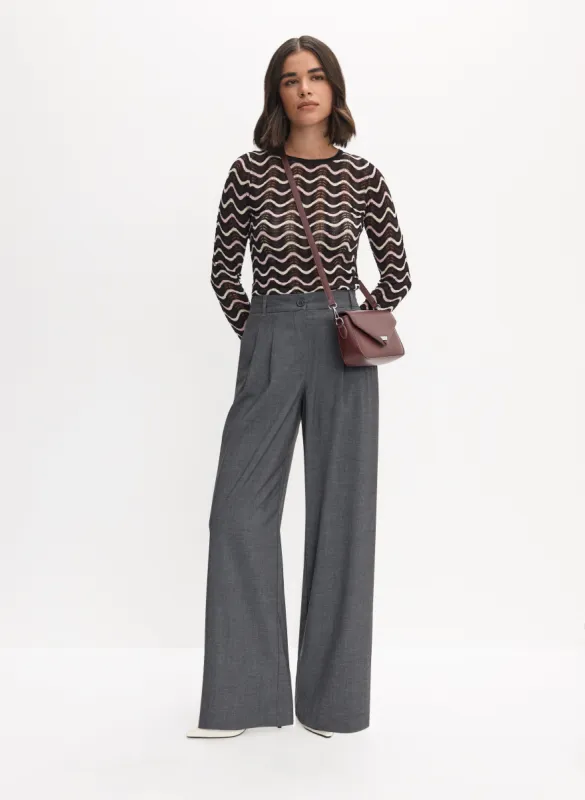 Funnel Neck Sweater & Wide Leg Pants sold by Melanie Lyne