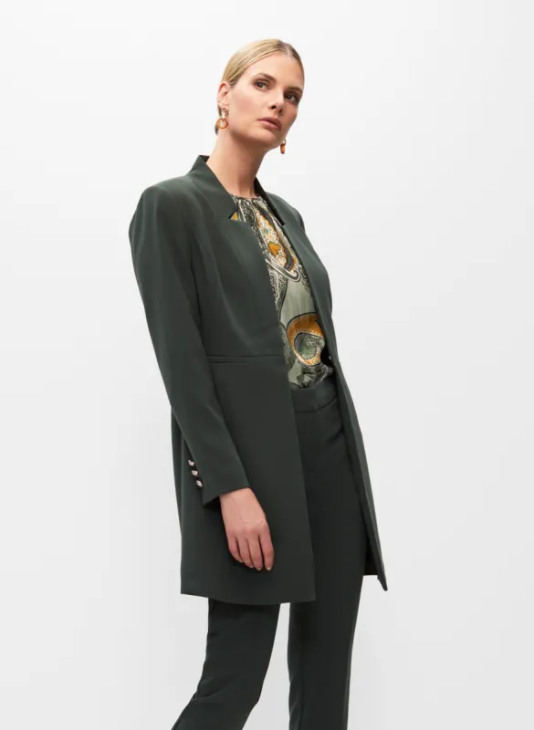 Inverted Notch Collar Redingote Jacket sold by Melanie Lyne