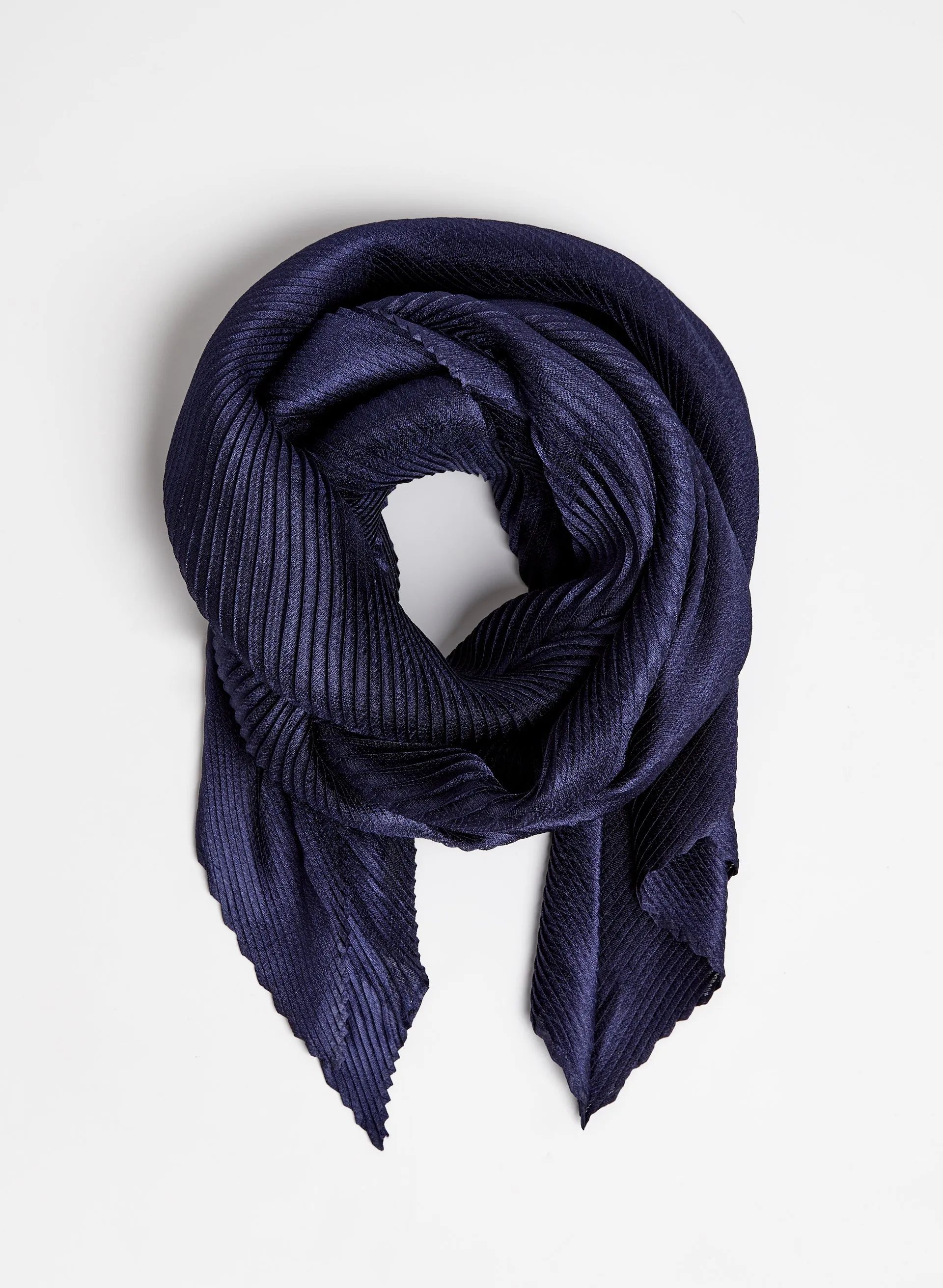 Shimmering Pleated Scarf sold by Melanie Lyne