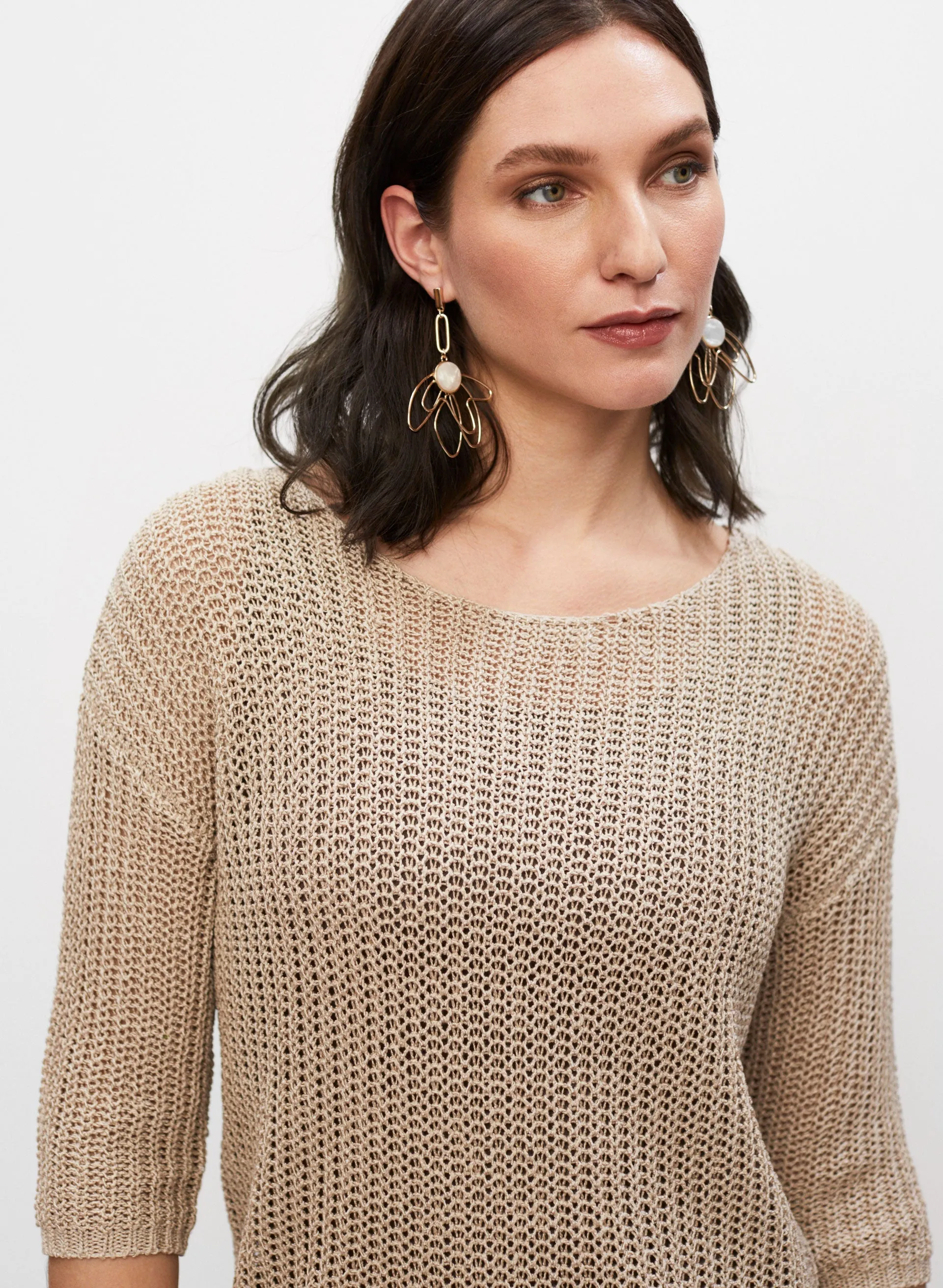 3/4 Sleeve Sweater sold by Melanie Lyne product image thumbnail 2