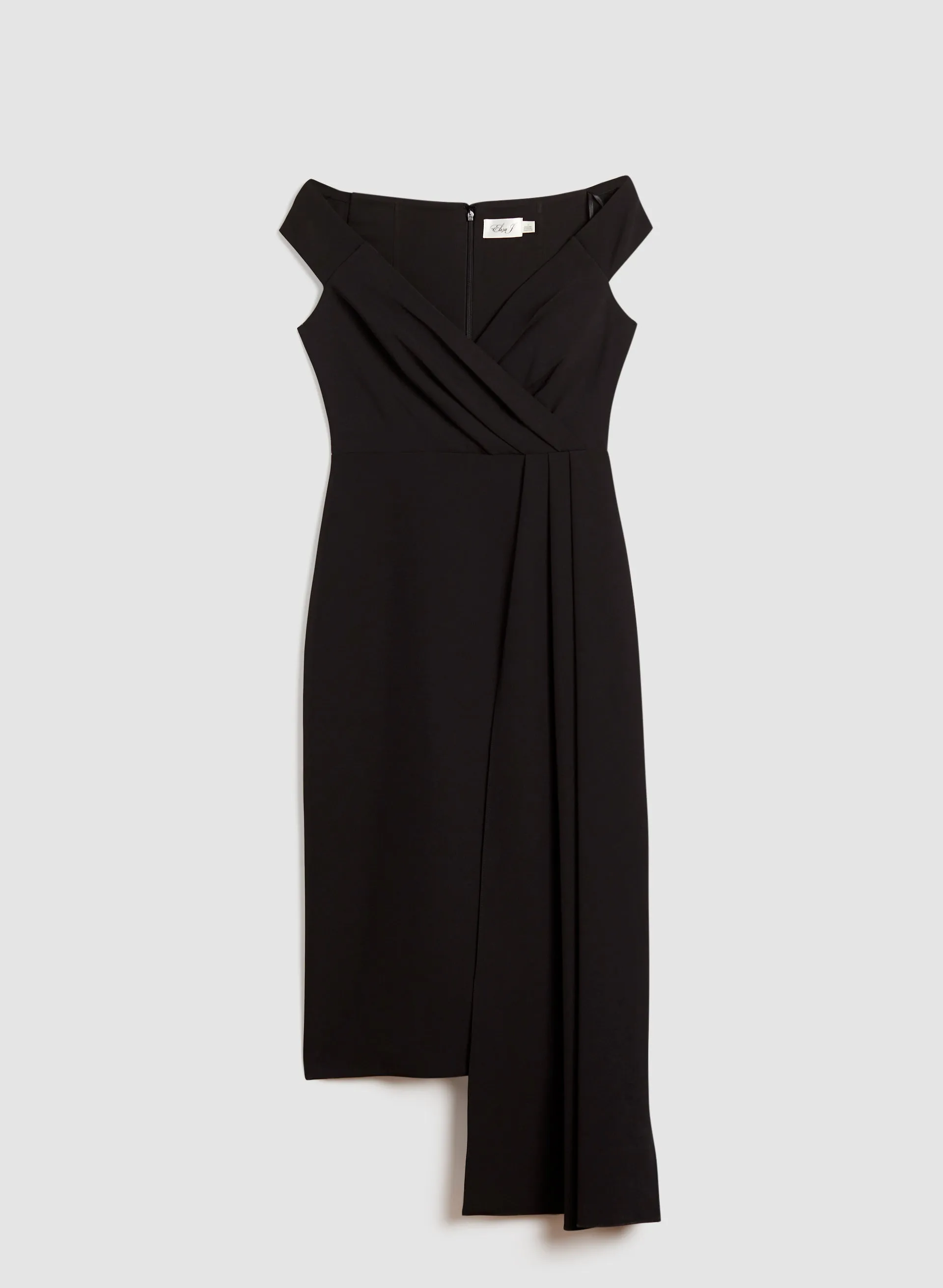 Eliza J - Wrapped Neckline Dress sold by Melanie Lyne product image thumbnail 3