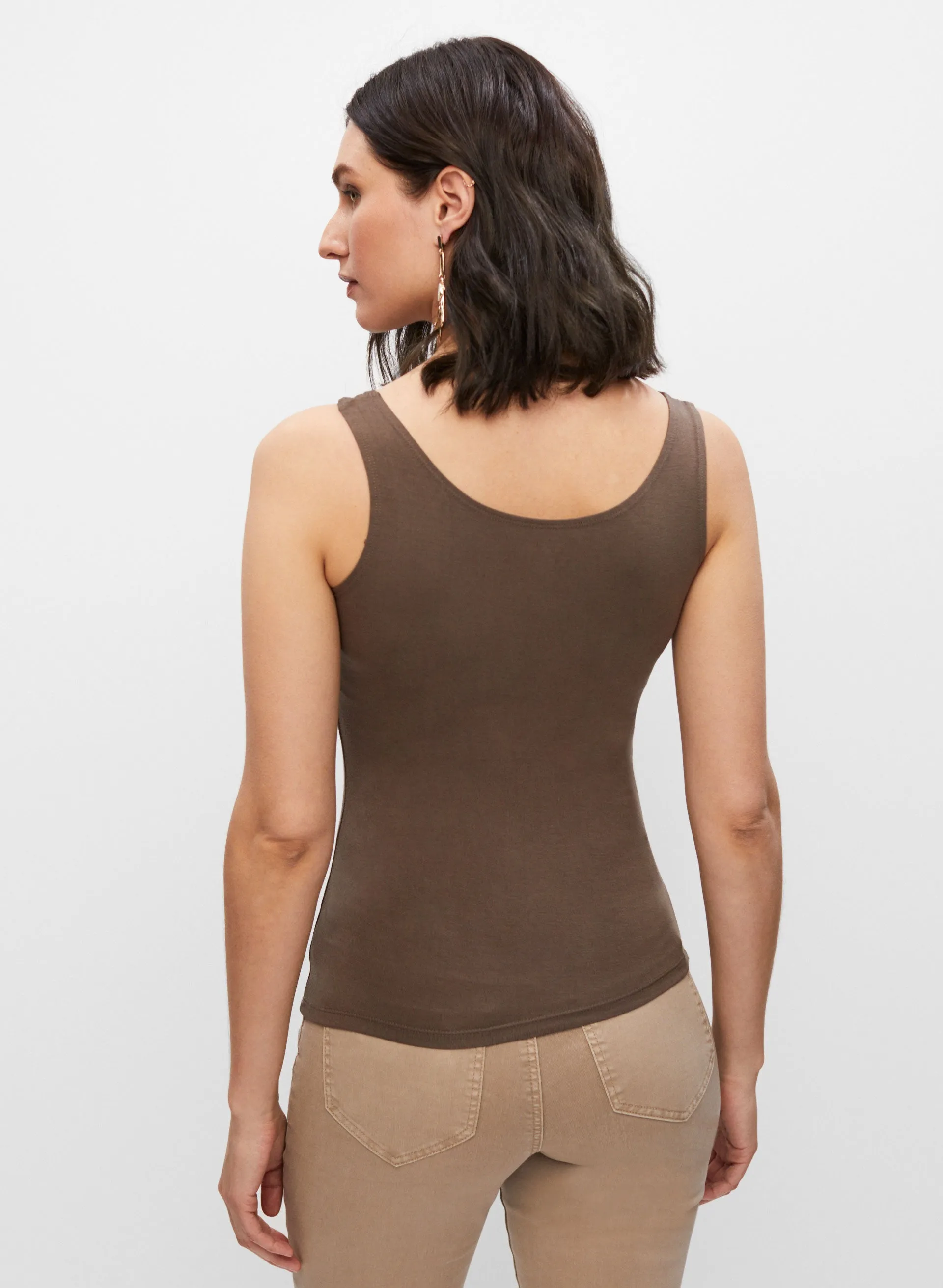 Scoop Neck Cami sold by Melanie Lyne product image thumbnail 4