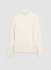 Essential Rib Detail Turtleneck Top sold by Melanie Lyne