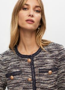 Tweed Button-Down Jacket sold by Melanie Lyne