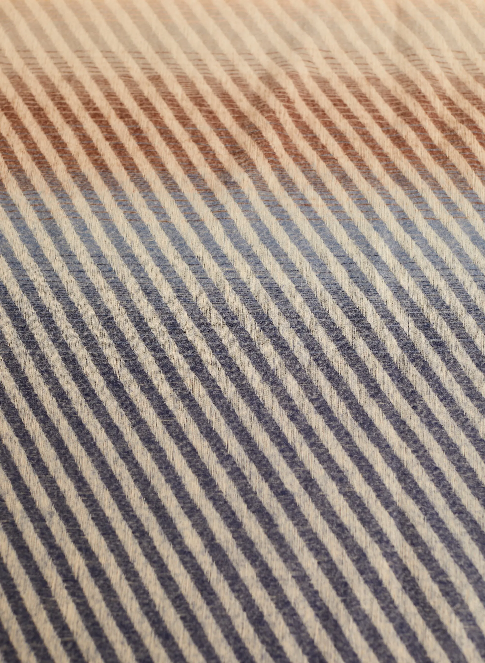 Diagonal Stripe Print Fringe Scarf sold by Melanie Lyne product image thumbnail 4