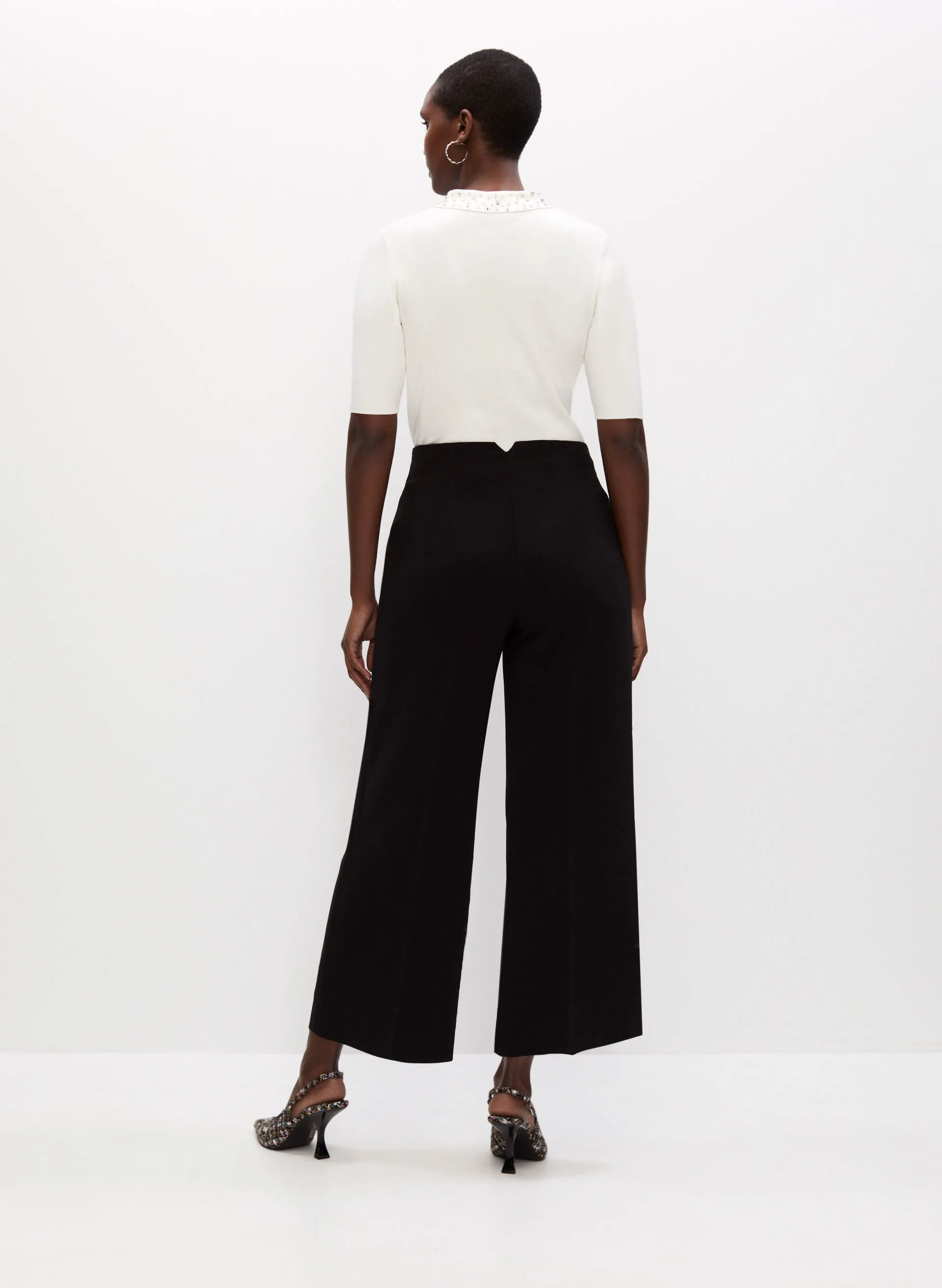 Bi-Stretch Culotte Pants sold by Melanie Lyne product image thumbnail 2