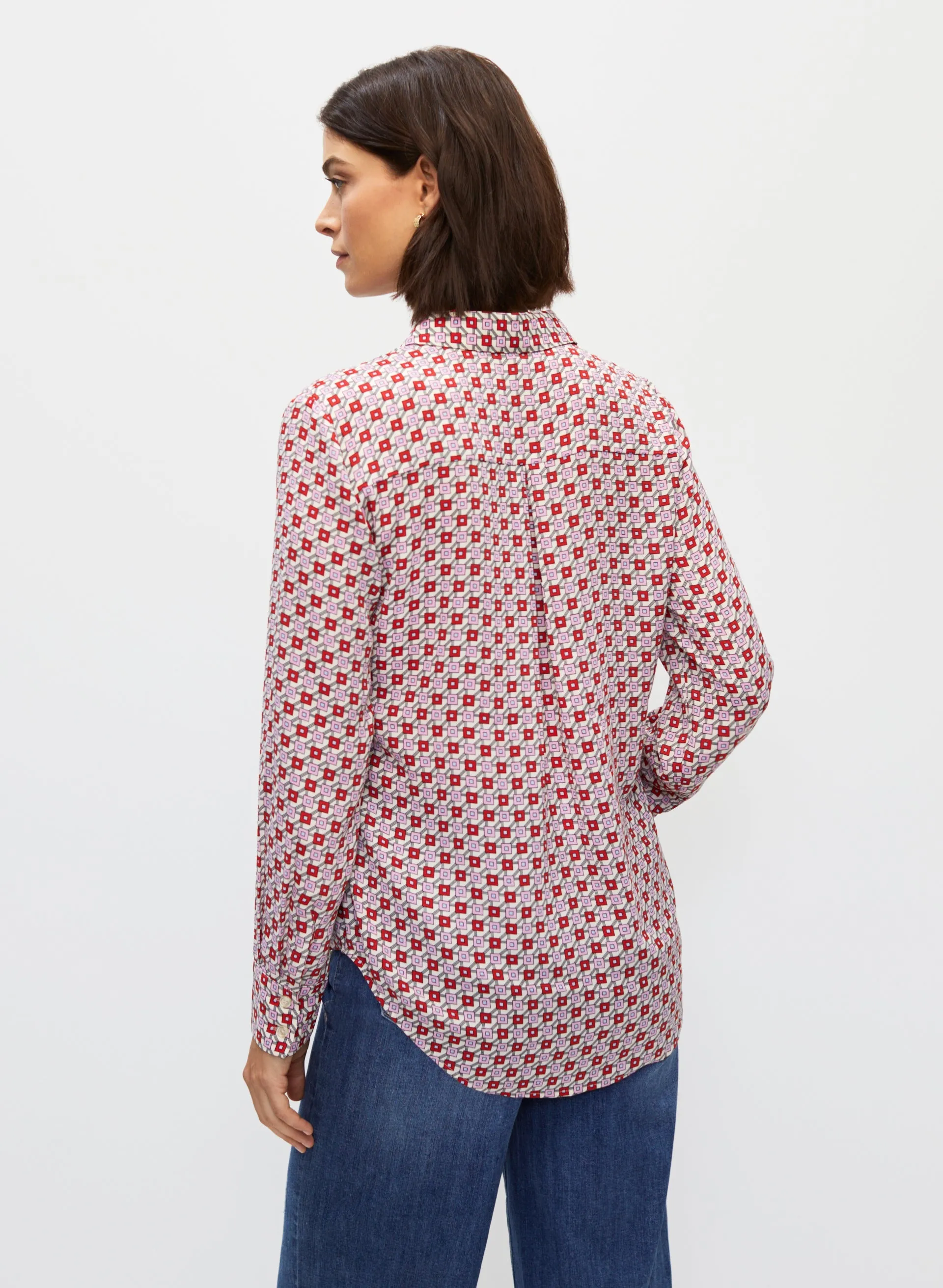 Geometric Print Shirt sold by Melanie Lyne product image thumbnail 3