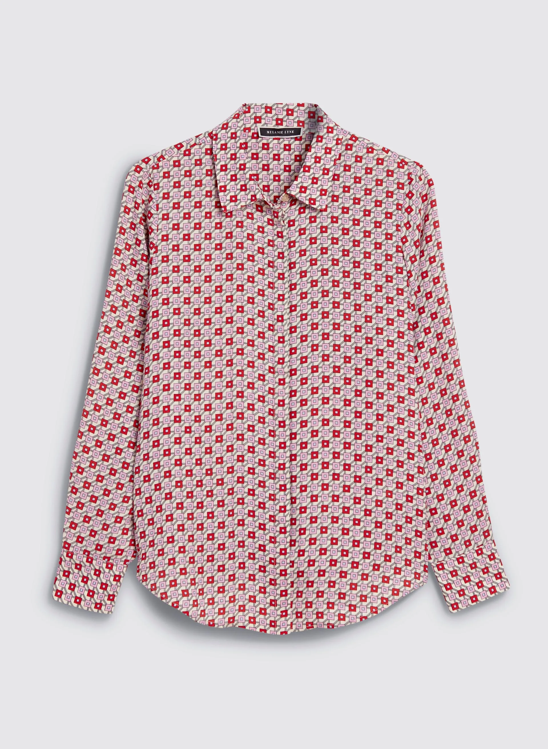 Geometric Print Shirt sold by Melanie Lyne product image thumbnail 5