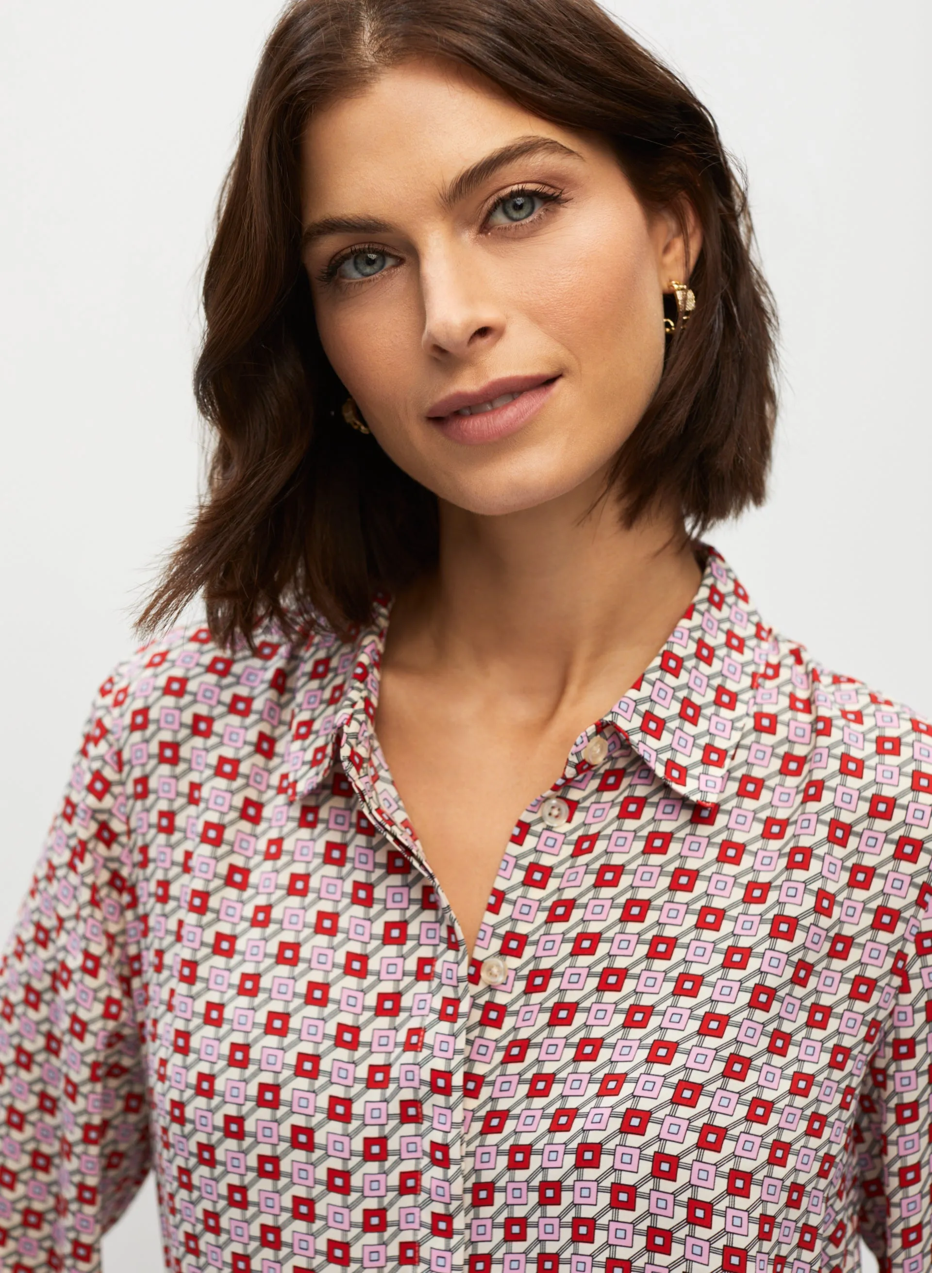 Geometric Print Shirt sold by Melanie Lyne product image thumbnail 2