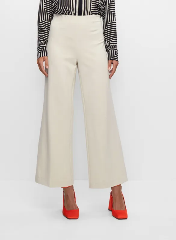 Flat Front Wide Leg Pants sold by Melanie Lyne