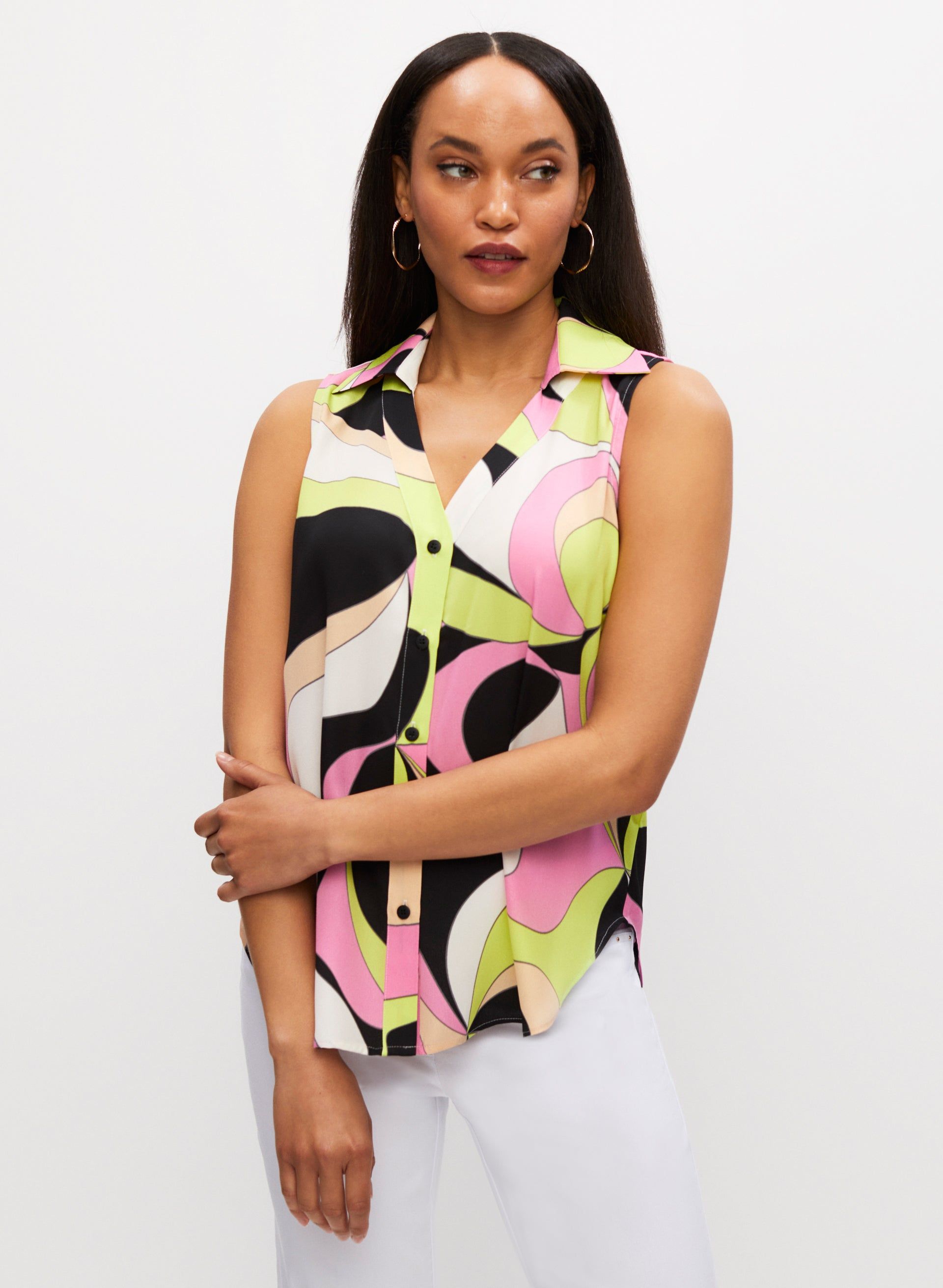 Abstract Print Top sold by Melanie Lyne product image thumbnail 5