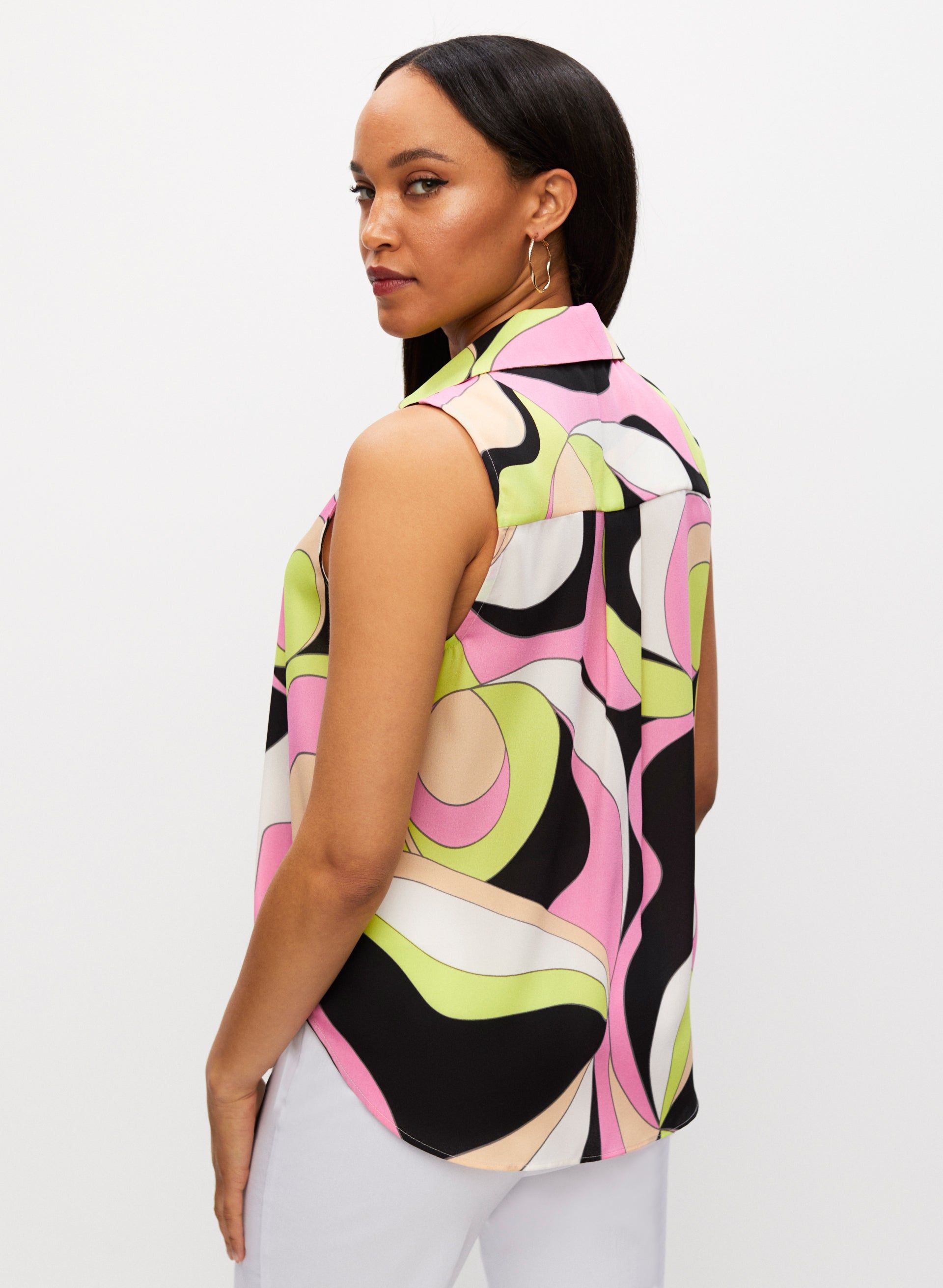 Abstract Print Top sold by Melanie Lyne product image thumbnail 4