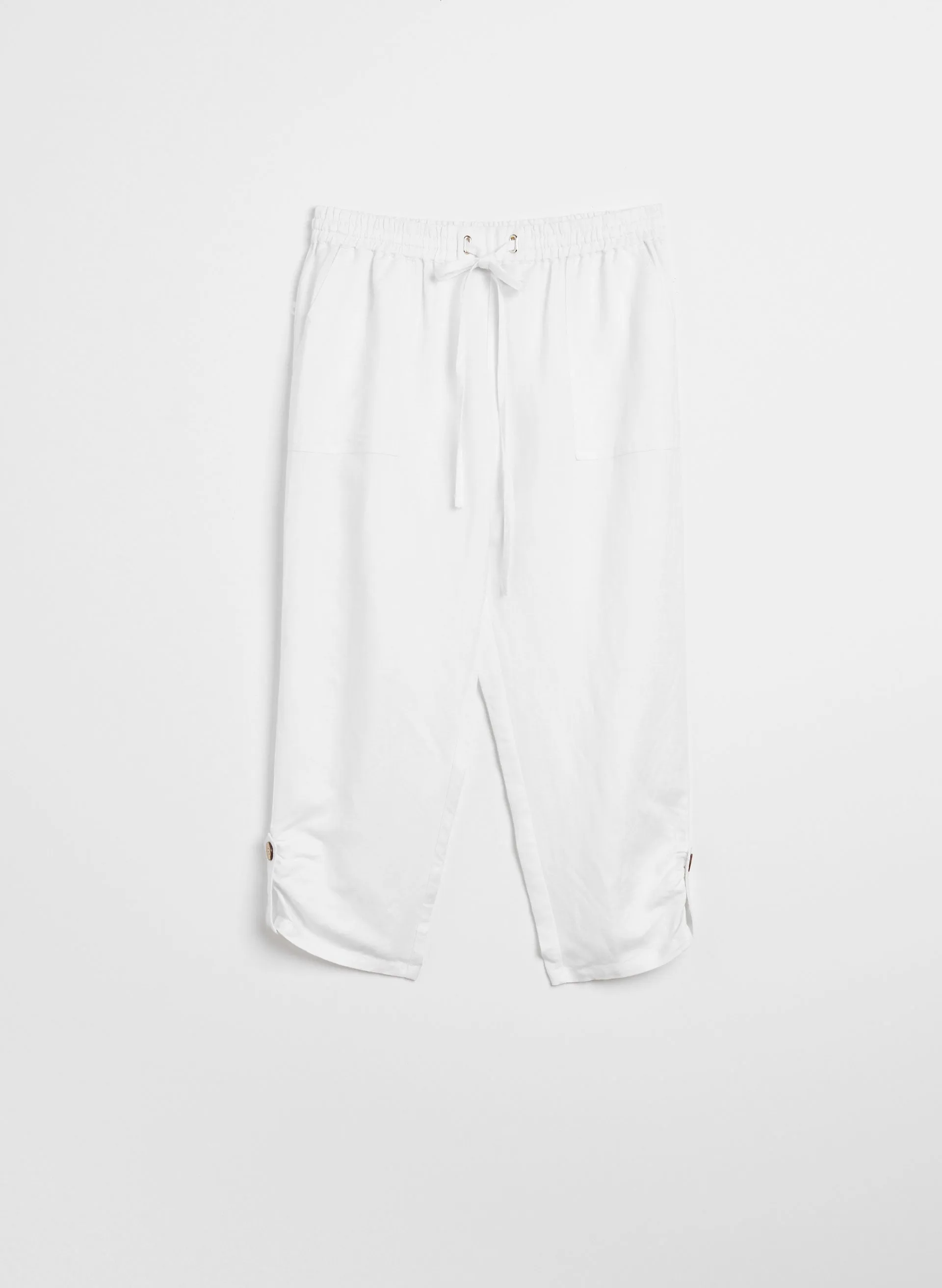 Linen Jogger Capris sold by Melanie Lyne product image thumbnail 5