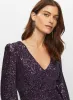 BA Nites - Long Sleeve Sequin Gown sold by Melanie Lyne