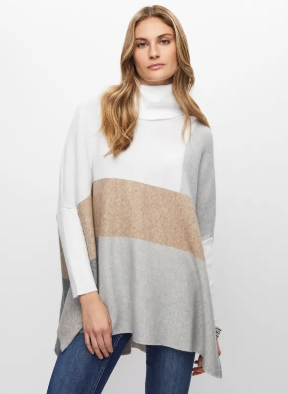 Joseph Ribkoff - Colour Block Tunic Sweater sold by Melanie Lyne