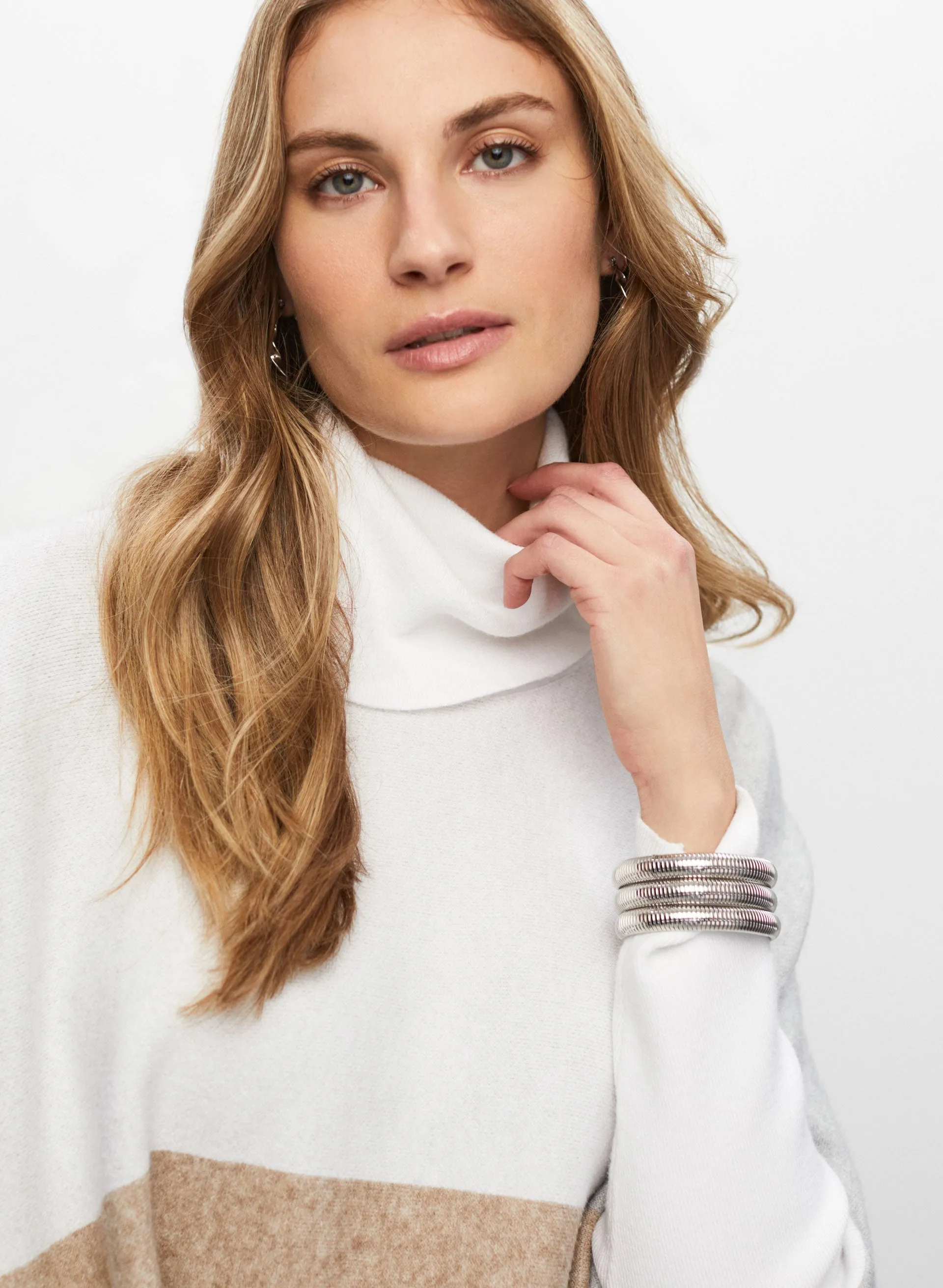 Joseph Ribkoff - Colour Block Tunic Sweater sold by Melanie Lyne product image thumbnail 2