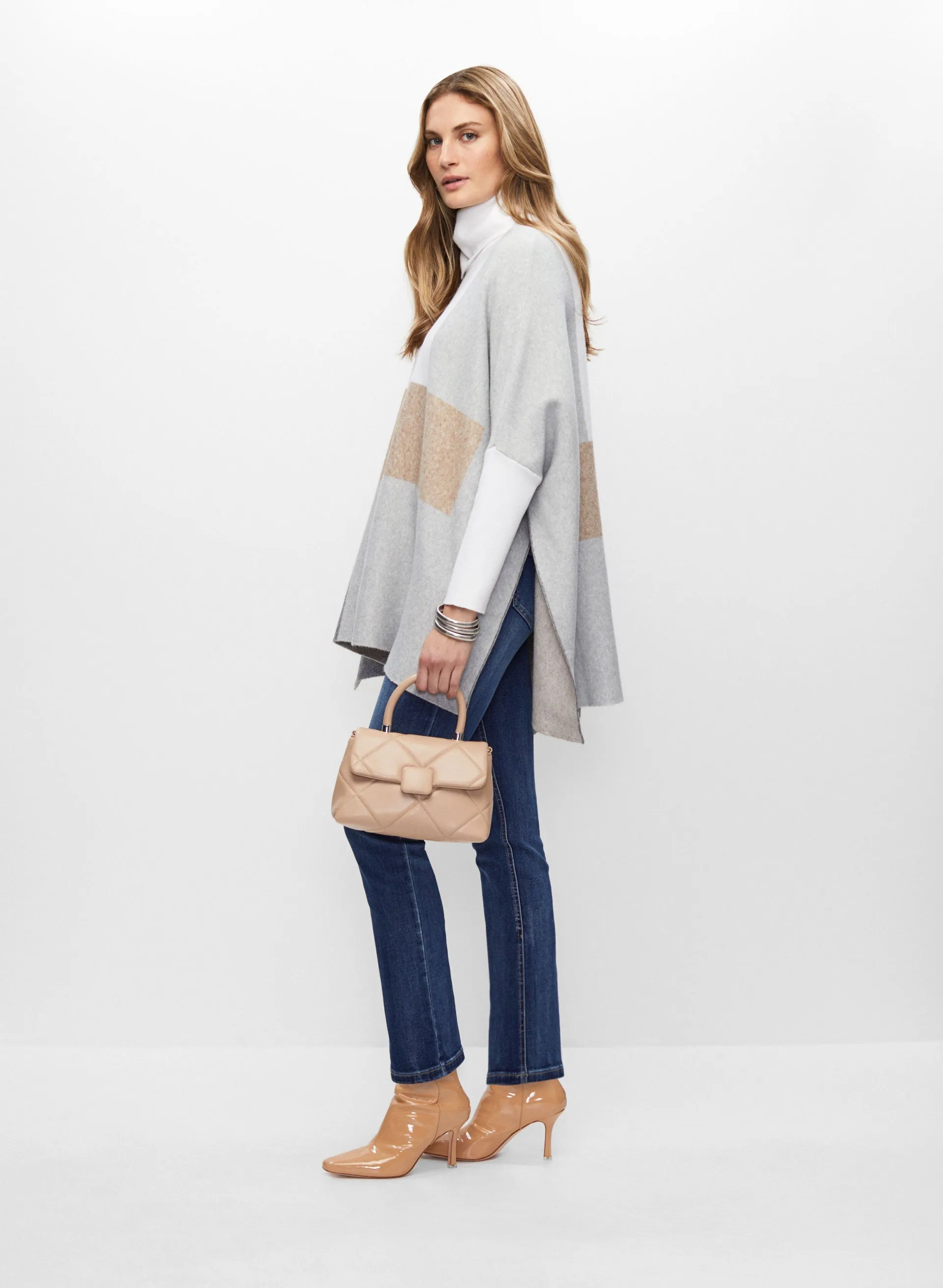 Joseph Ribkoff - Colour Block Tunic Sweater sold by Melanie Lyne product image thumbnail 5