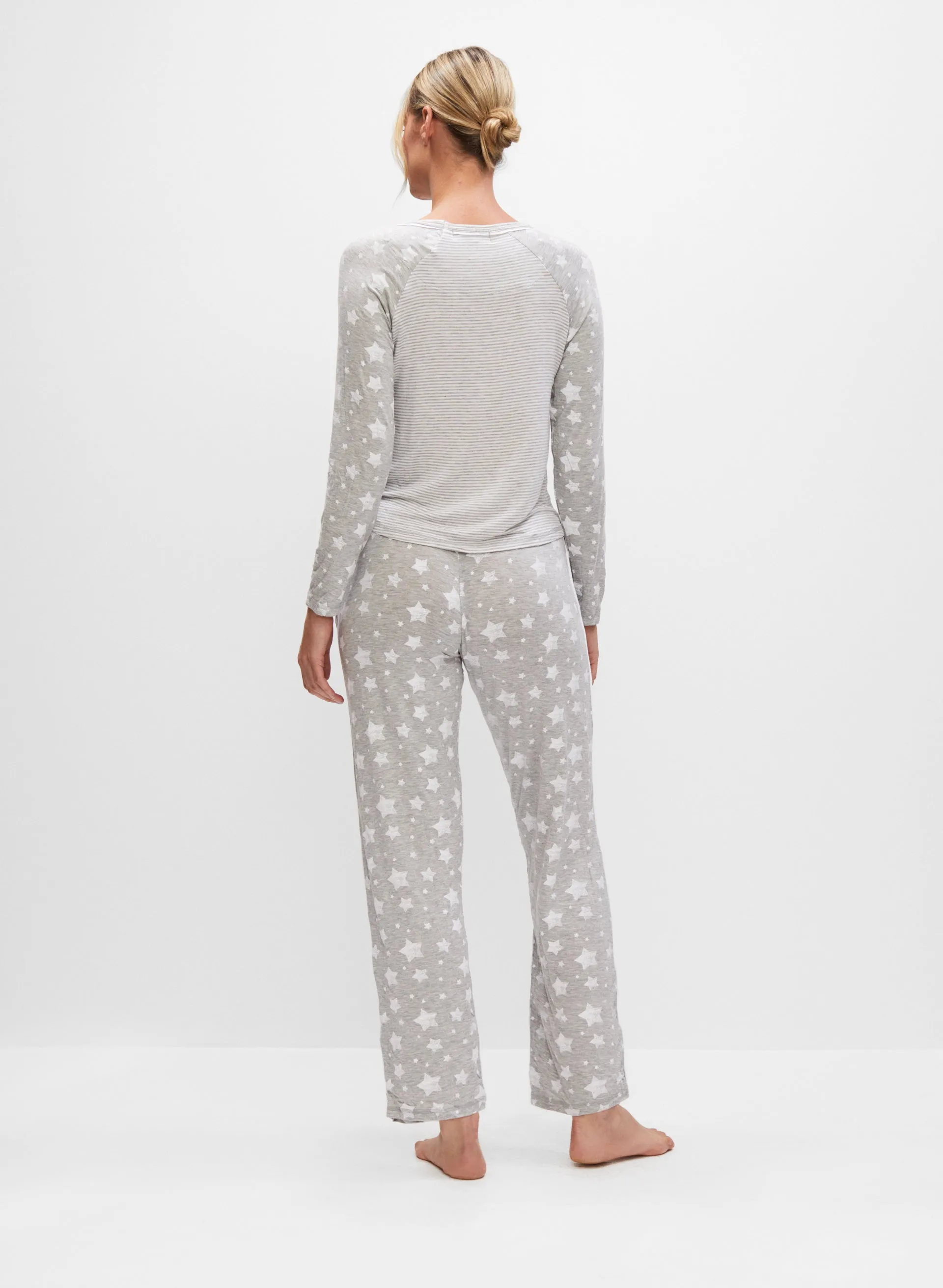 Star & Stripe Print Pyjama Set sold by Melanie Lyne product image thumbnail 4