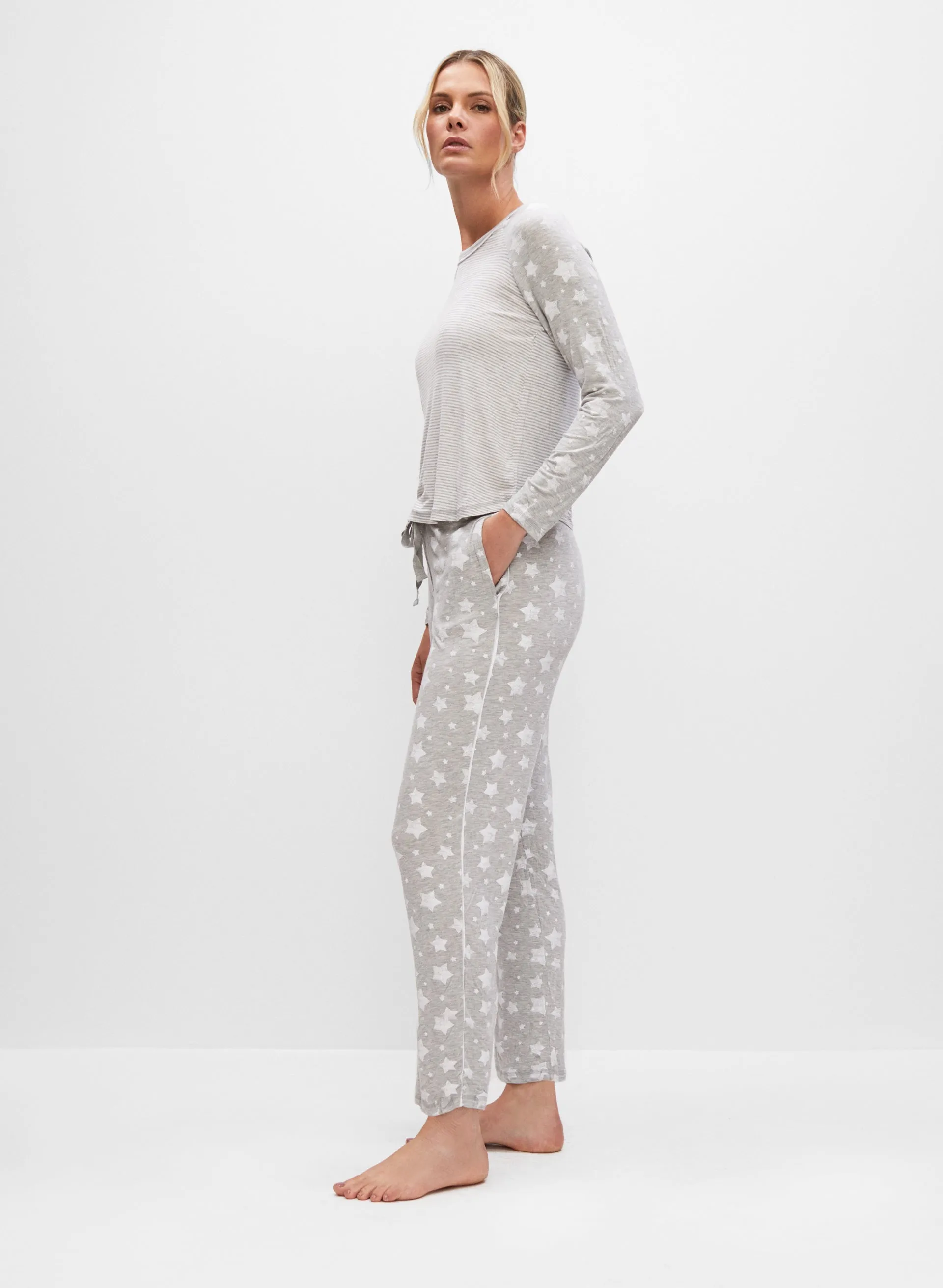Star & Stripe Print Pyjama Set sold by Melanie Lyne product image thumbnail 5