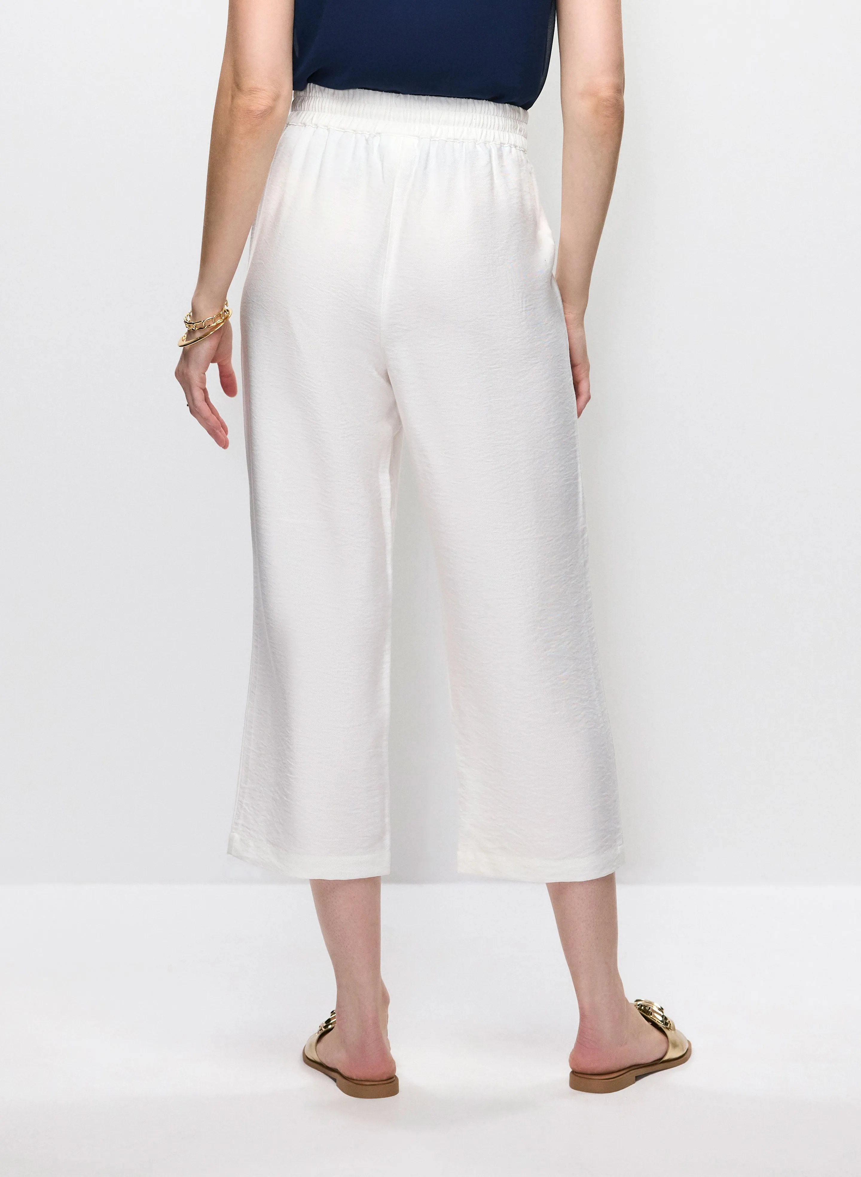 Essential Pull-On Drawstring Capris sold by Melanie Lyne product image thumbnail 2