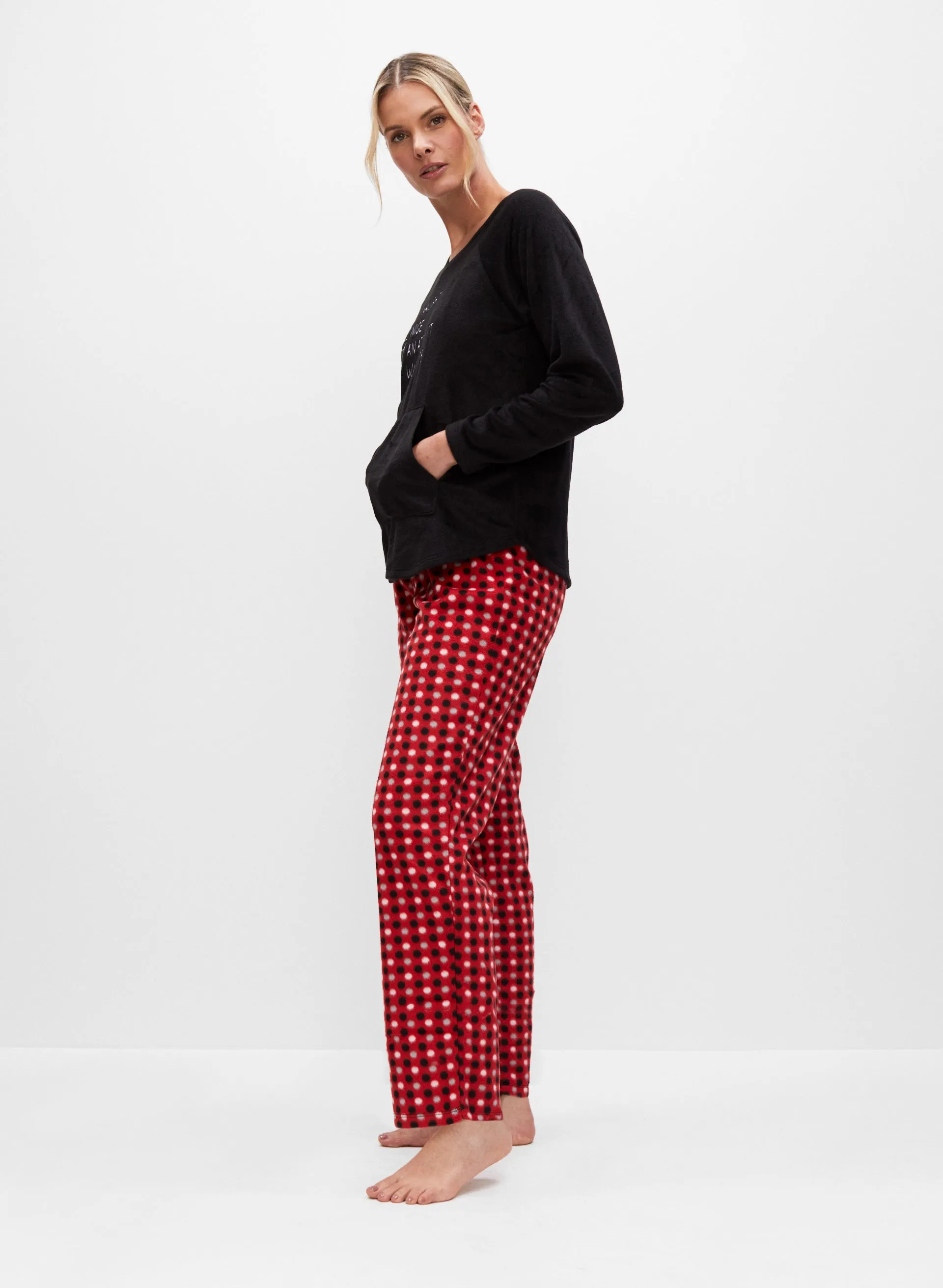 Text Print Pyjama Set sold by Melanie Lyne product image thumbnail 5