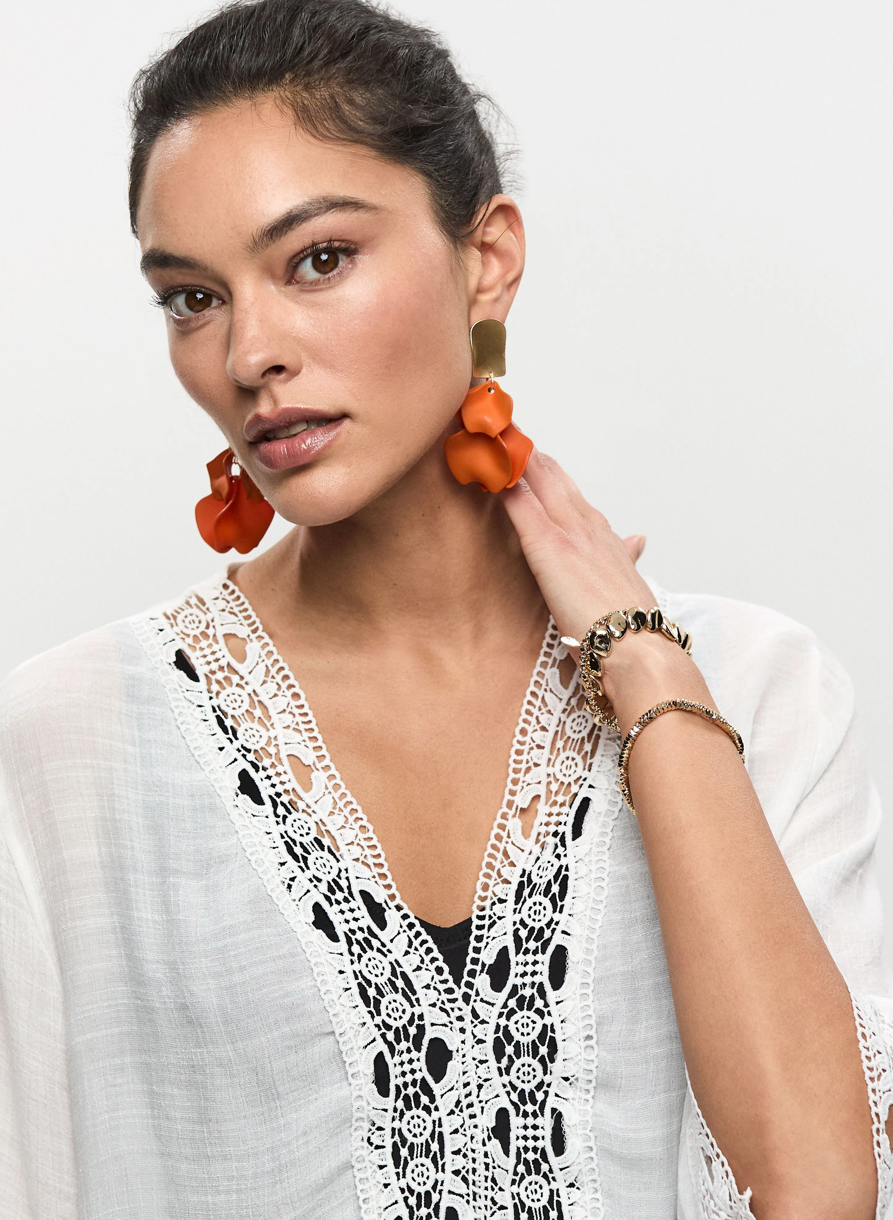 Crochet Lace Cover-Up sold by Melanie Lyne product image thumbnail 2