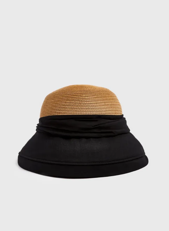 Two-Tone Cloche Hat sold by Melanie Lyne