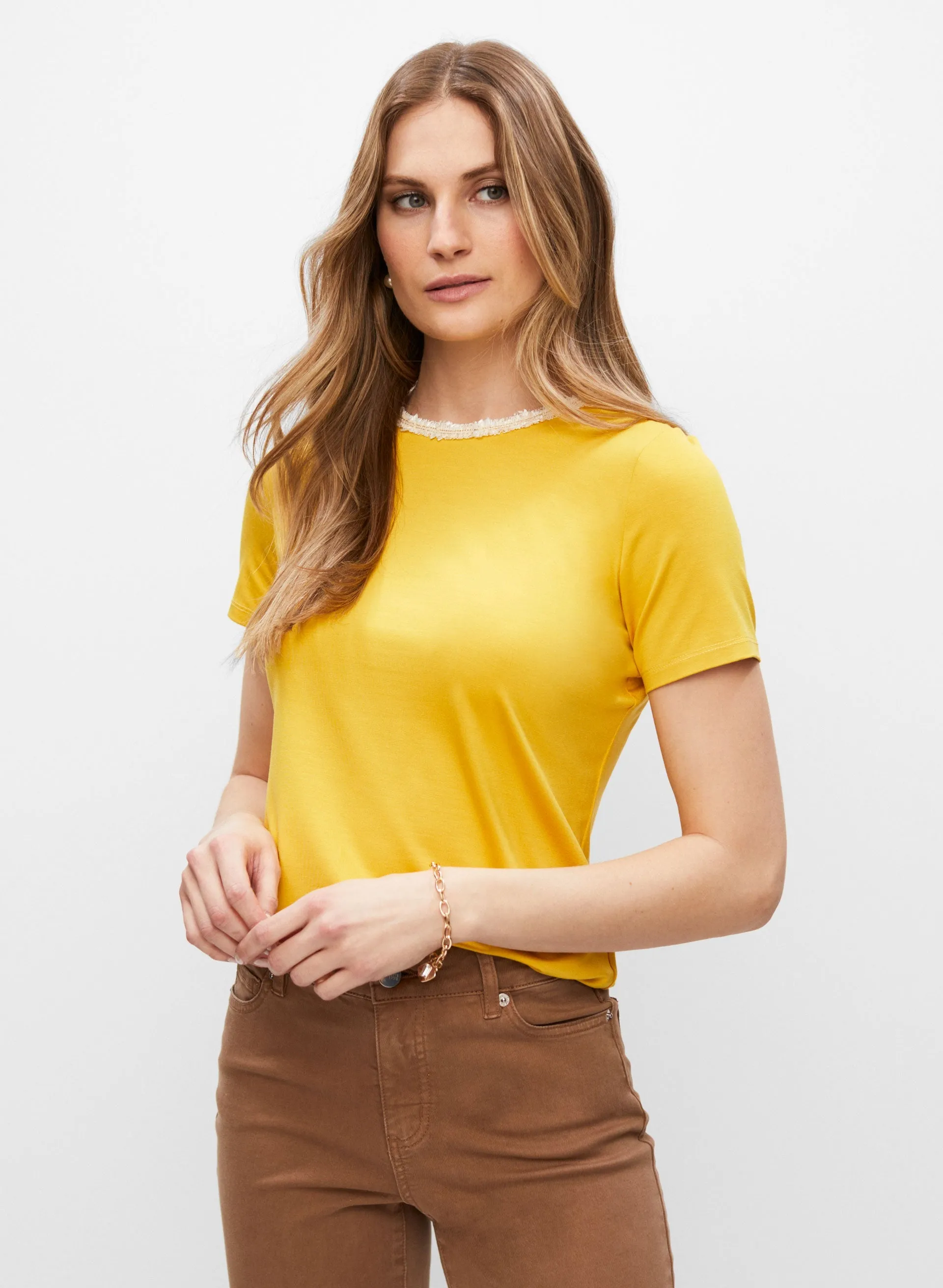 Zip Detail Top sold by Melanie Lyne