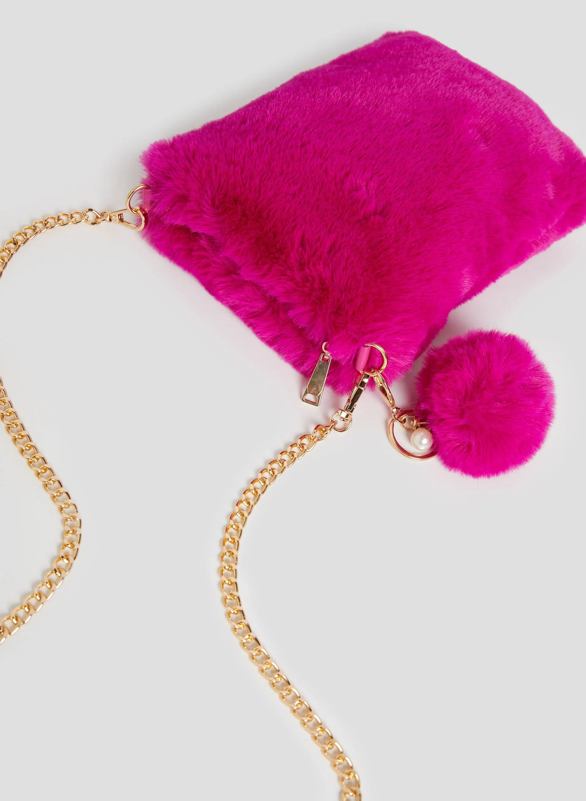 Faux Fur Crossbody Bag sold by Melanie Lyne product image thumbnail 4