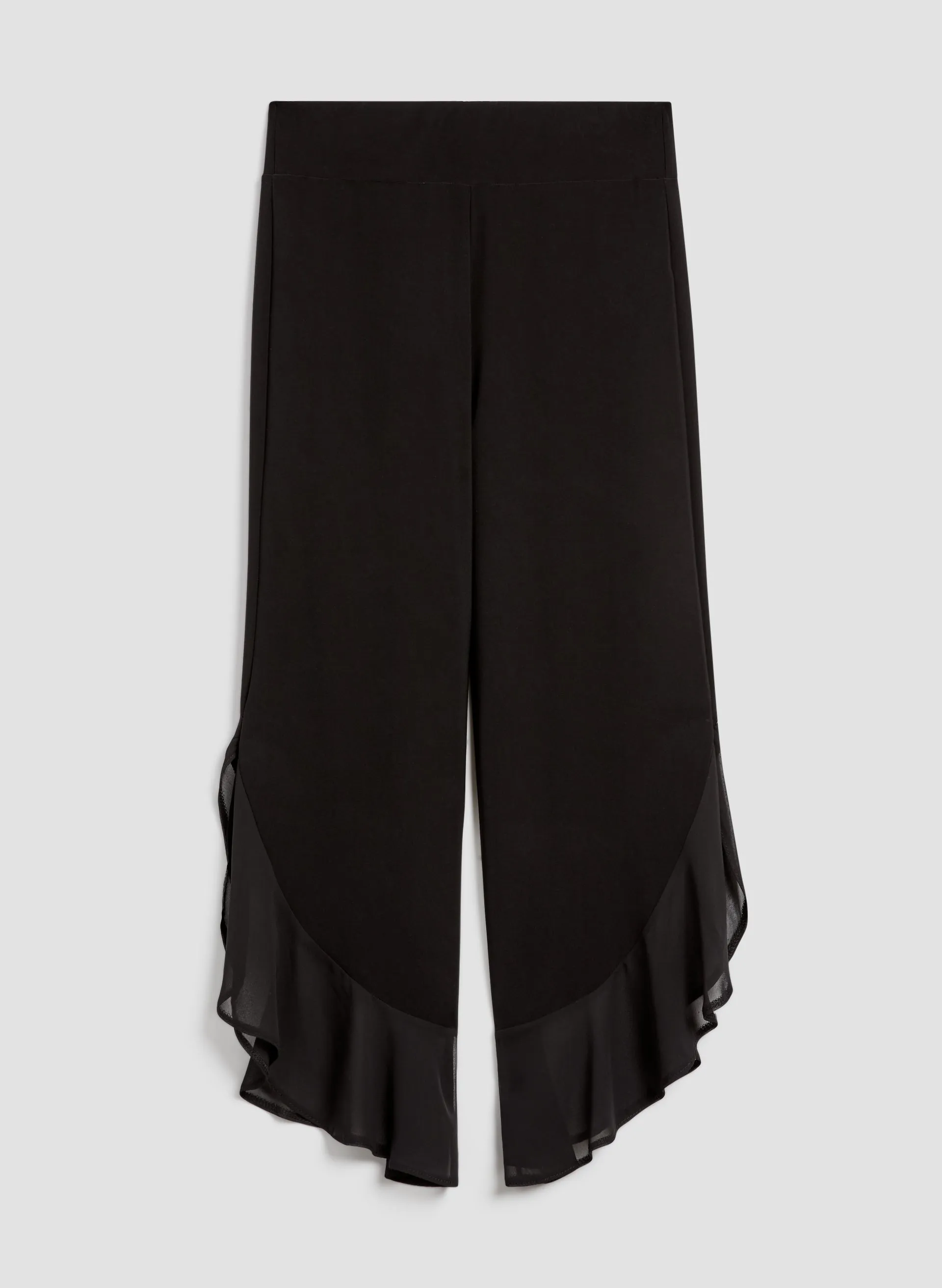 Asymmetrical Wide Leg Chiffon Pants sold by Melanie Lyne product image thumbnail 5