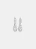 Twisted Cubic Zirconia Chandelier Earrings sold by Melanie Lyne
