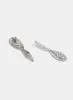 Twisted Cubic Zirconia Chandelier Earrings sold by Melanie Lyne