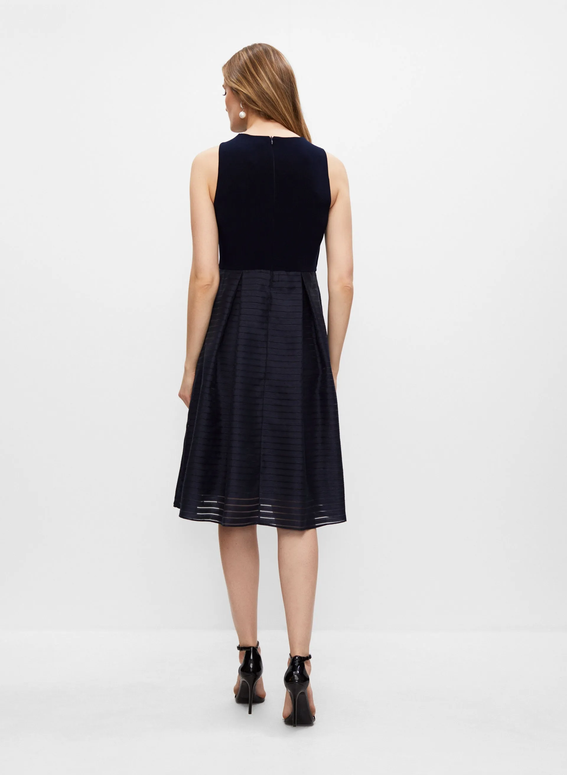 Stripe Print Dress sold by Melanie Lyne product image thumbnail 4