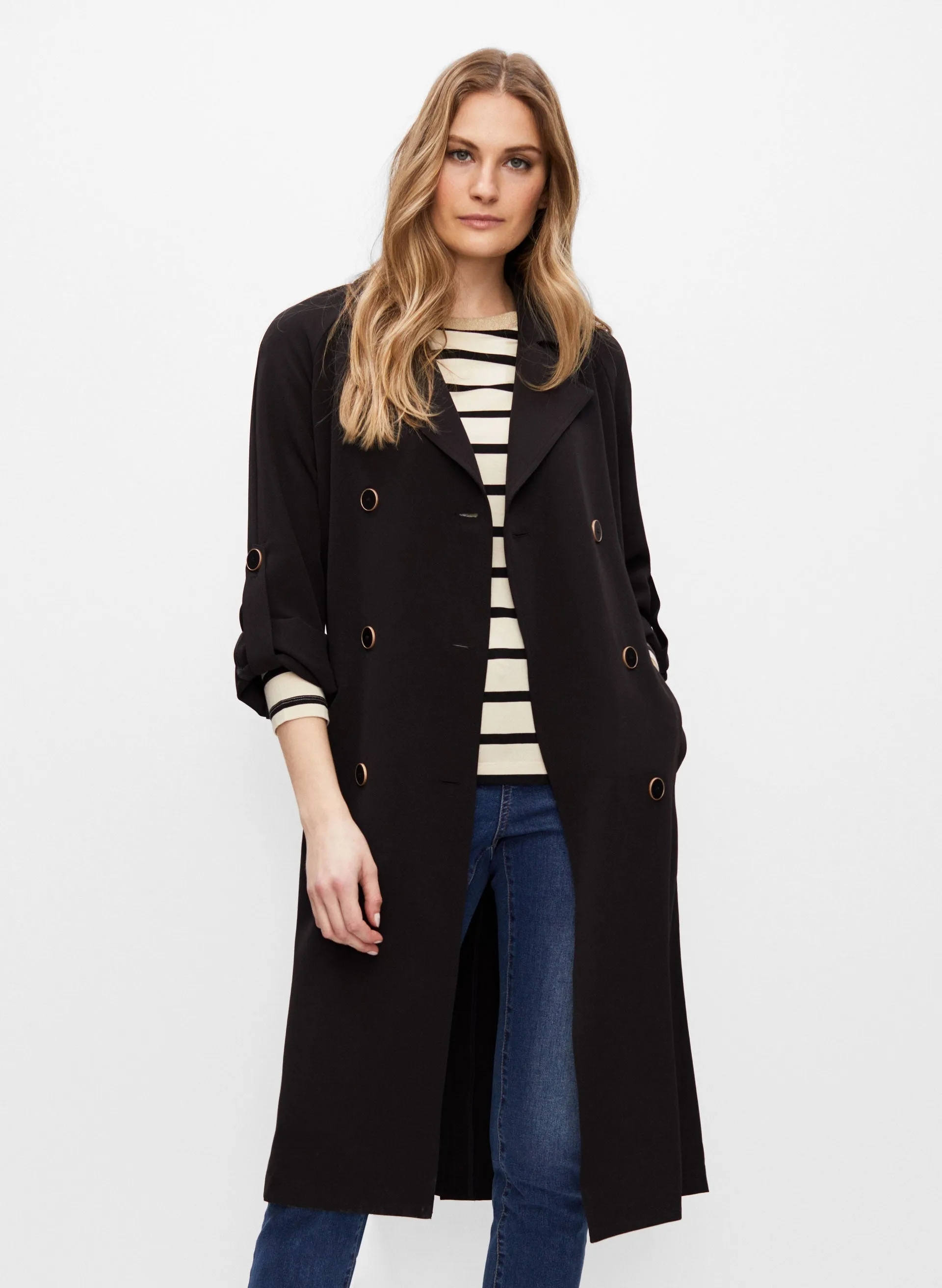 Double Breasted Trench Coat sold by Melanie Lyne