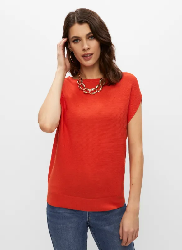 Cap Sleeve Sweater sold by Melanie Lyne