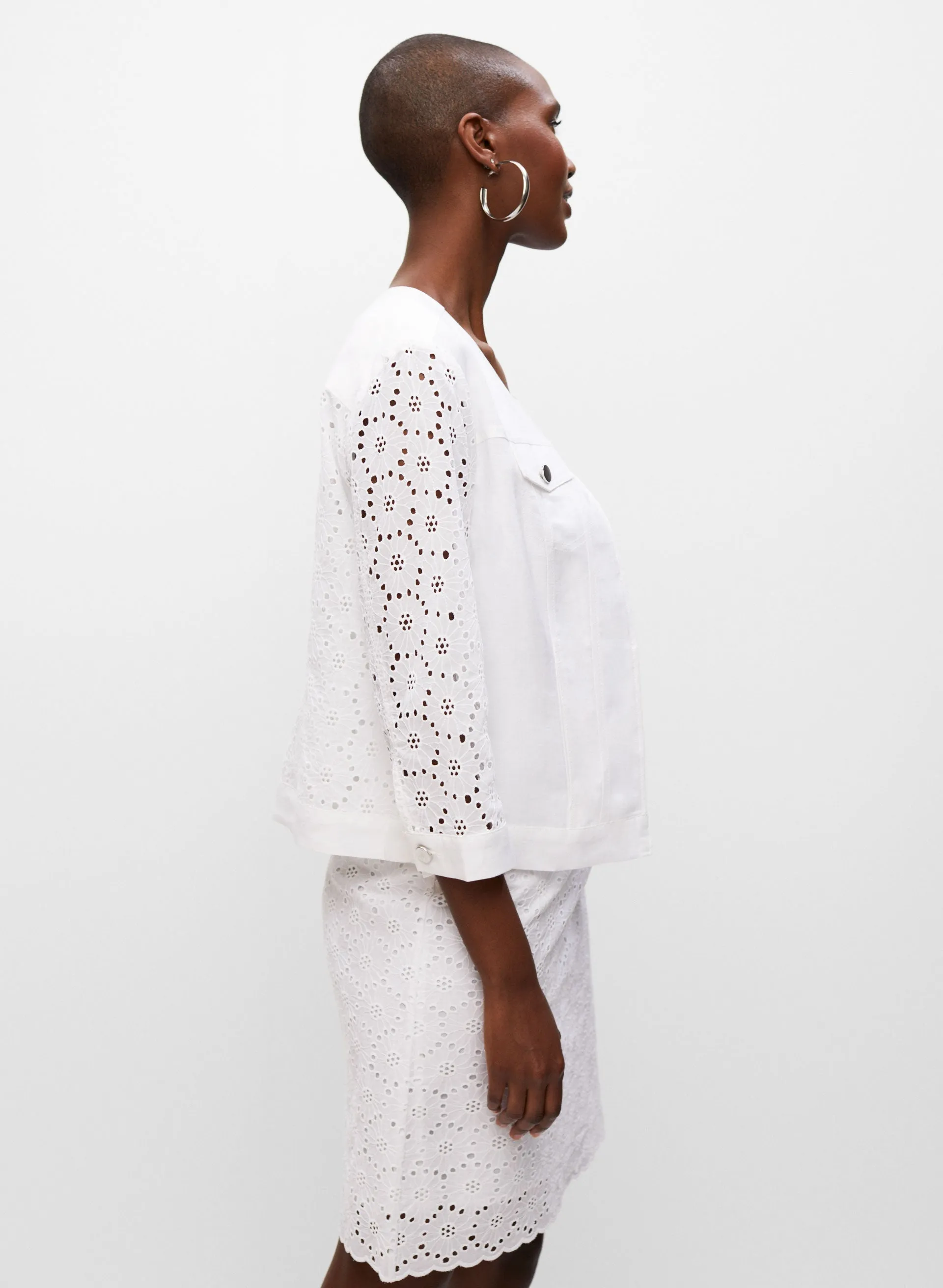 Lace Detail Jacket sold by Melanie Lyne product image thumbnail 5