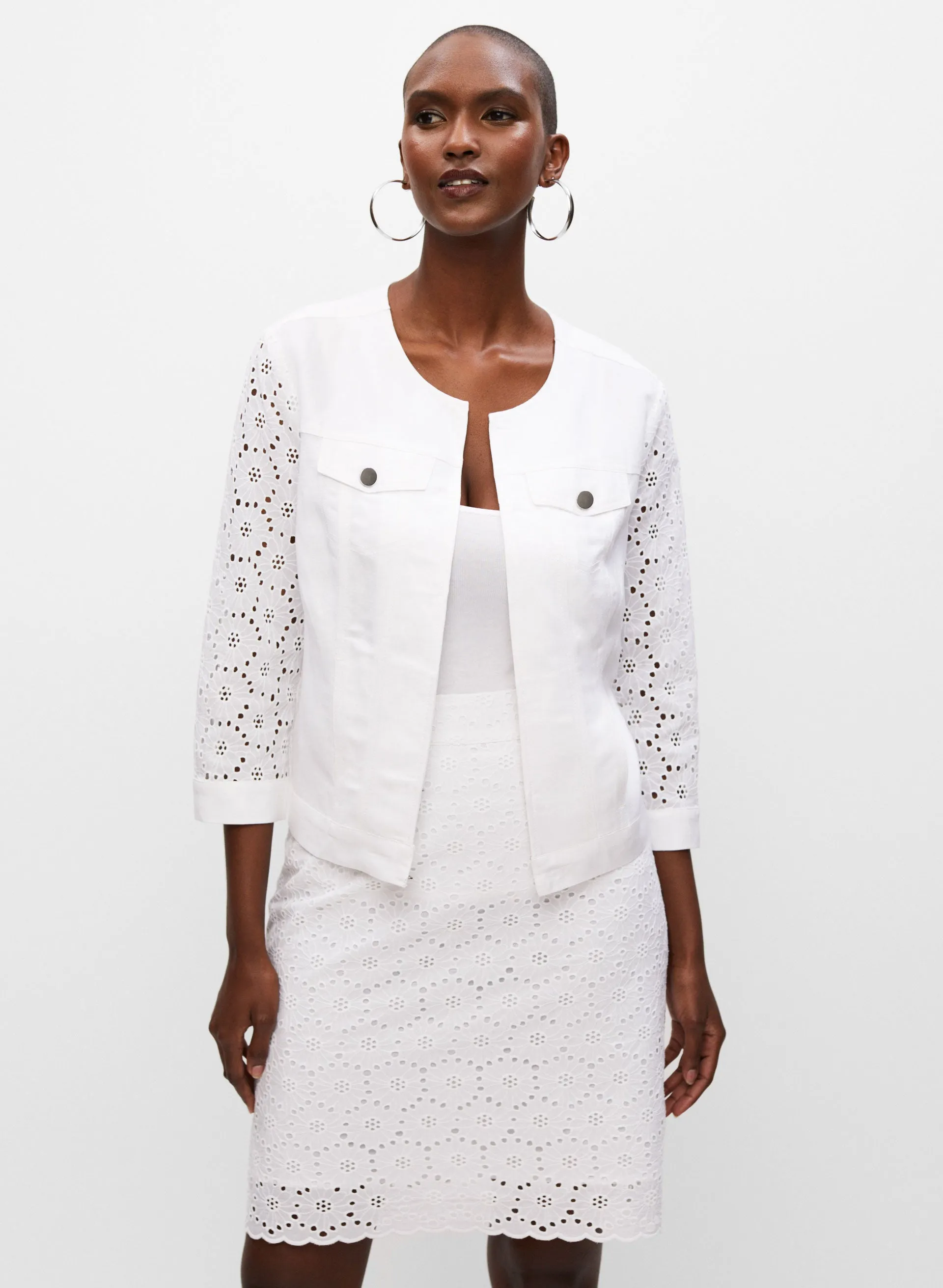 Lace Detail Jacket sold by Melanie Lyne