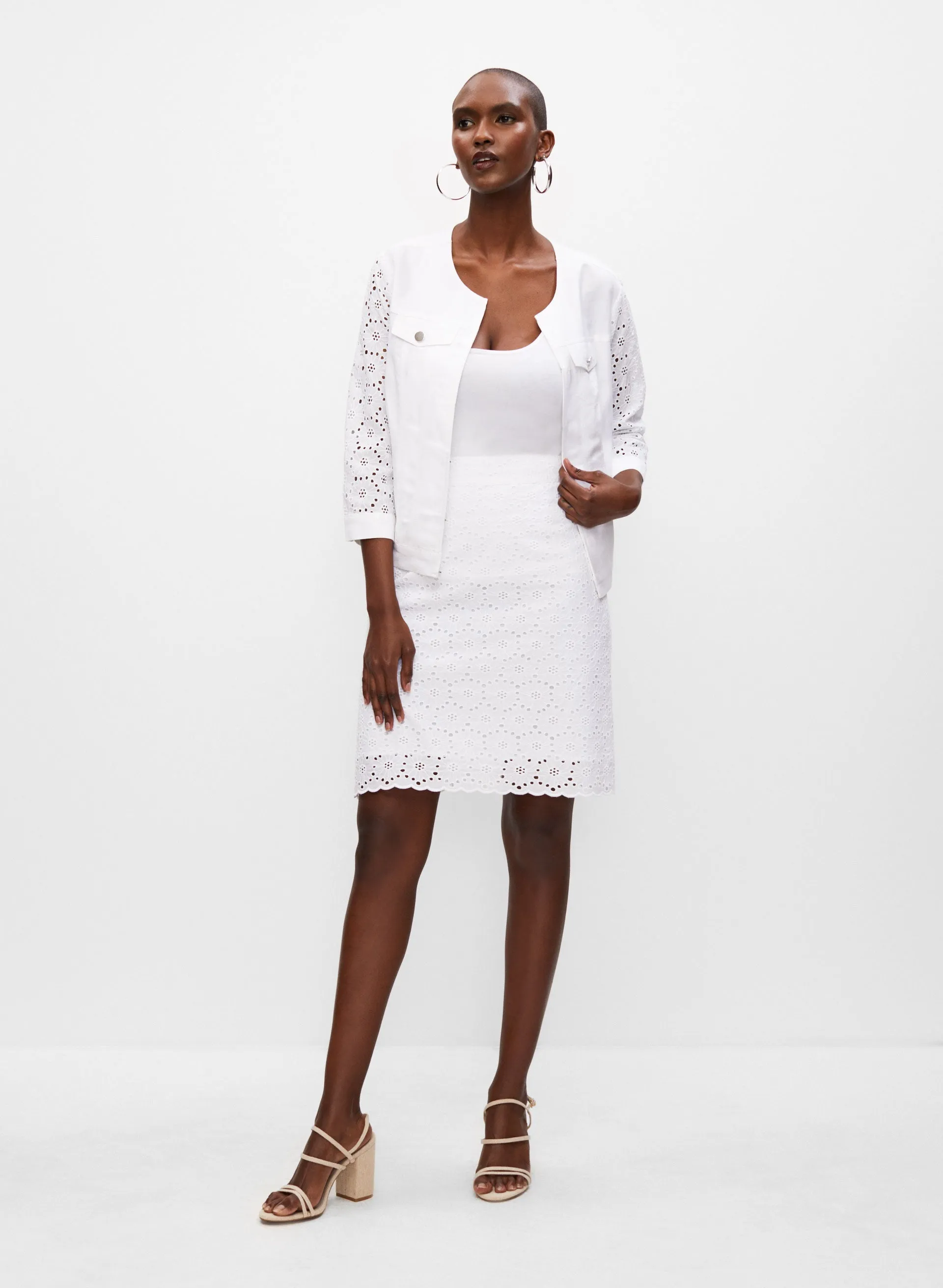 Lace Detail Jacket sold by Melanie Lyne product image thumbnail 4