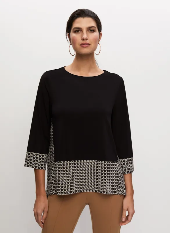 Geometric Print Tunic sold by Melanie Lyne