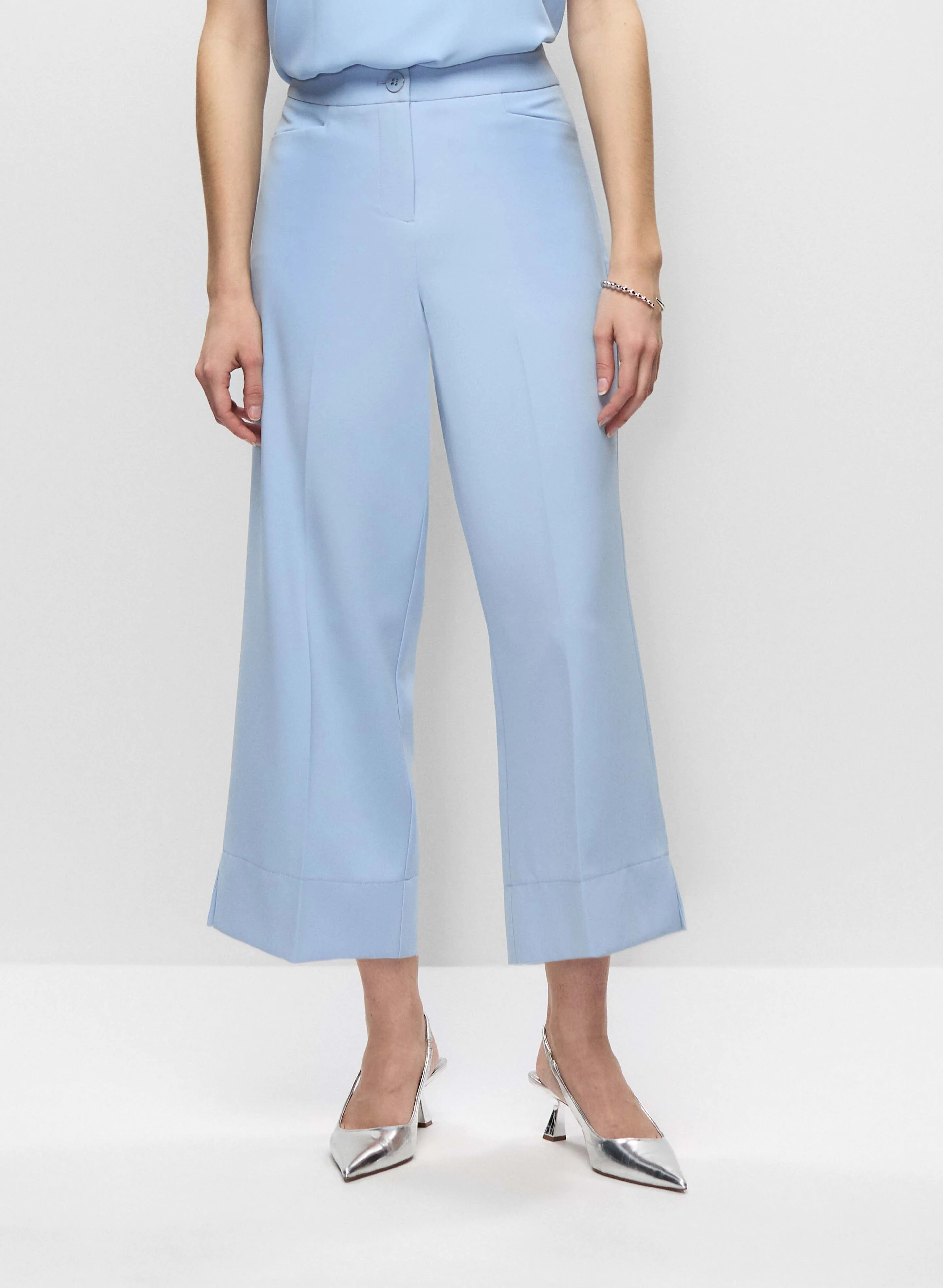 Wide Hem Culotte Pants sold by Melanie Lyne
