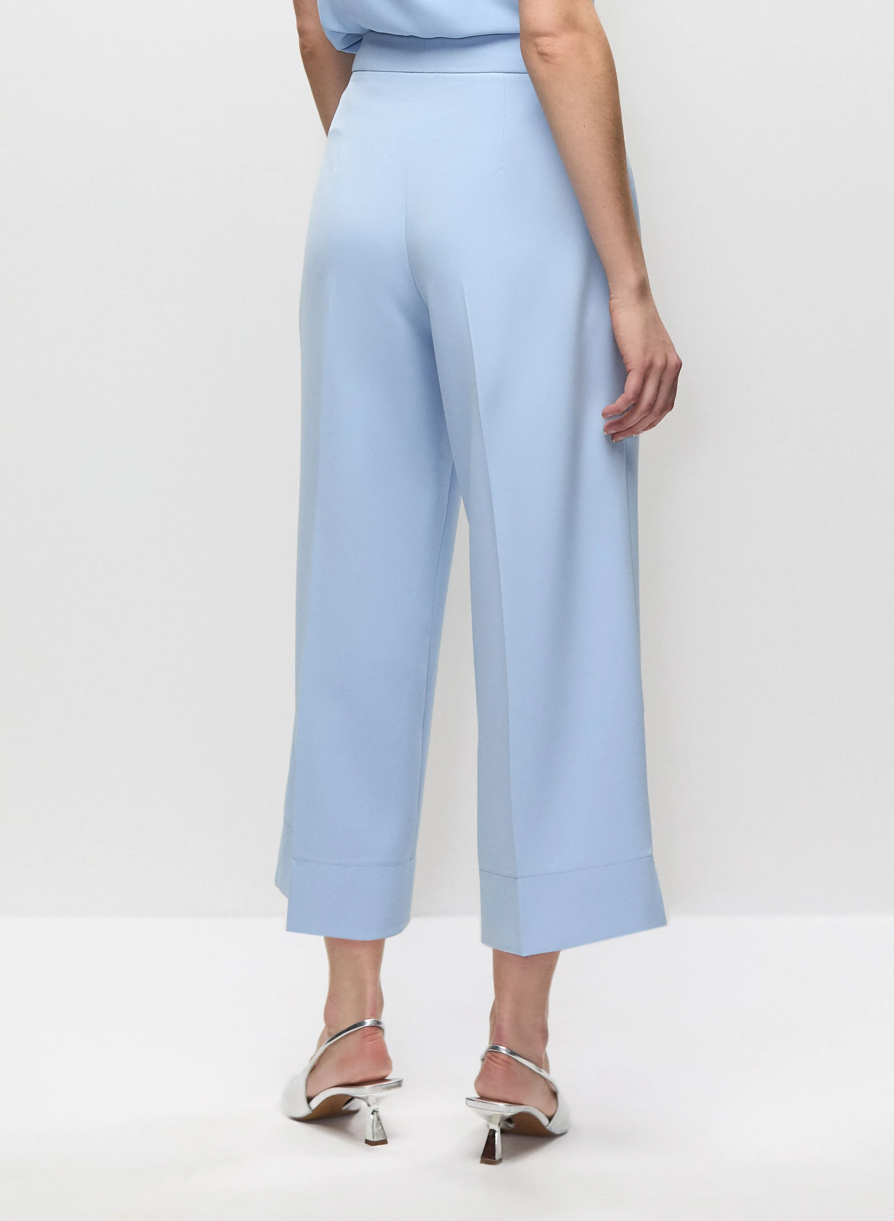 Wide Hem Culotte Pants sold by Melanie Lyne product image thumbnail 2