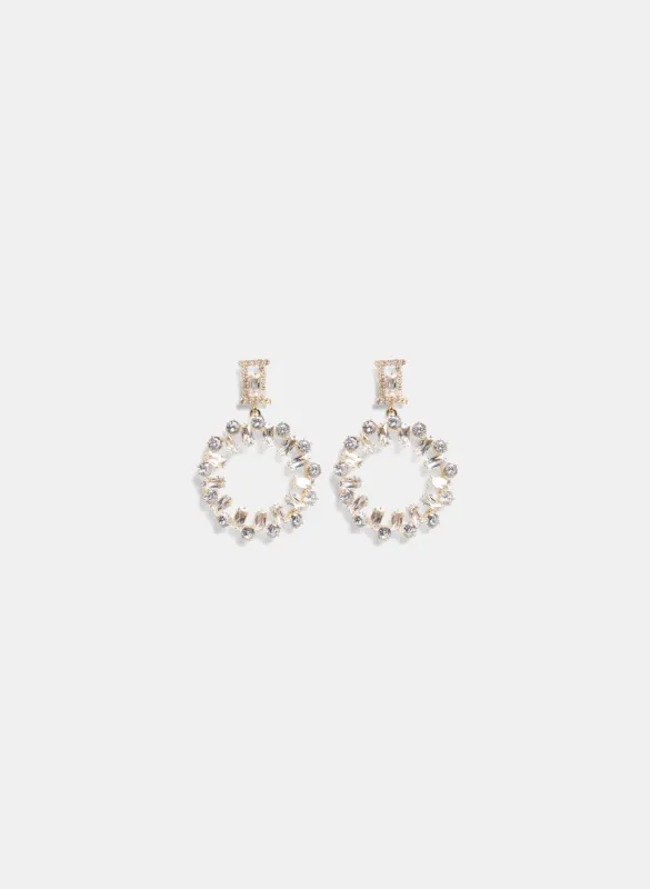 Cubic Zirconia Dangle Earrings sold by Melanie Lyne