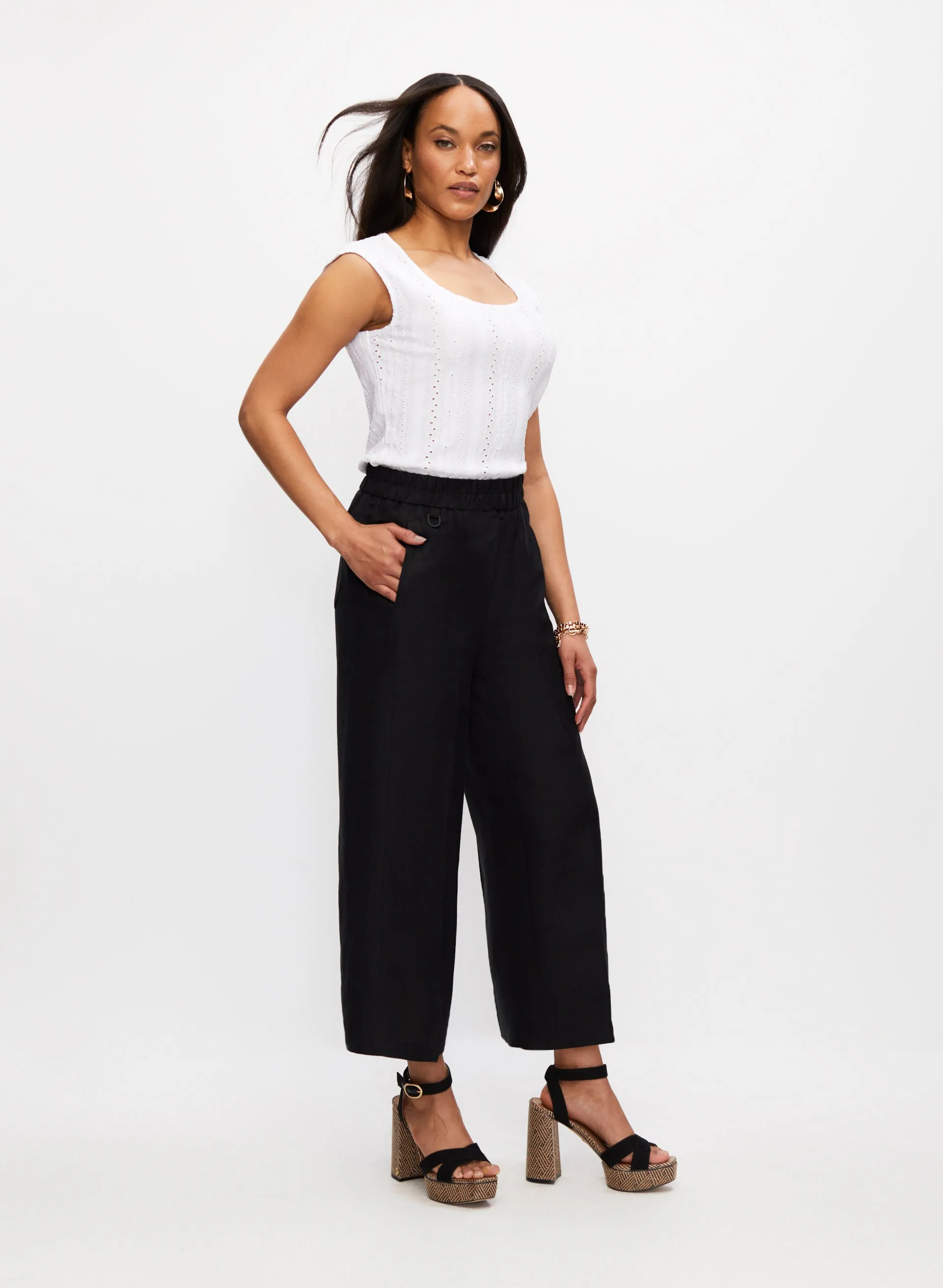 Pull-On Culotte Pants sold by Melanie Lyne product image thumbnail 5